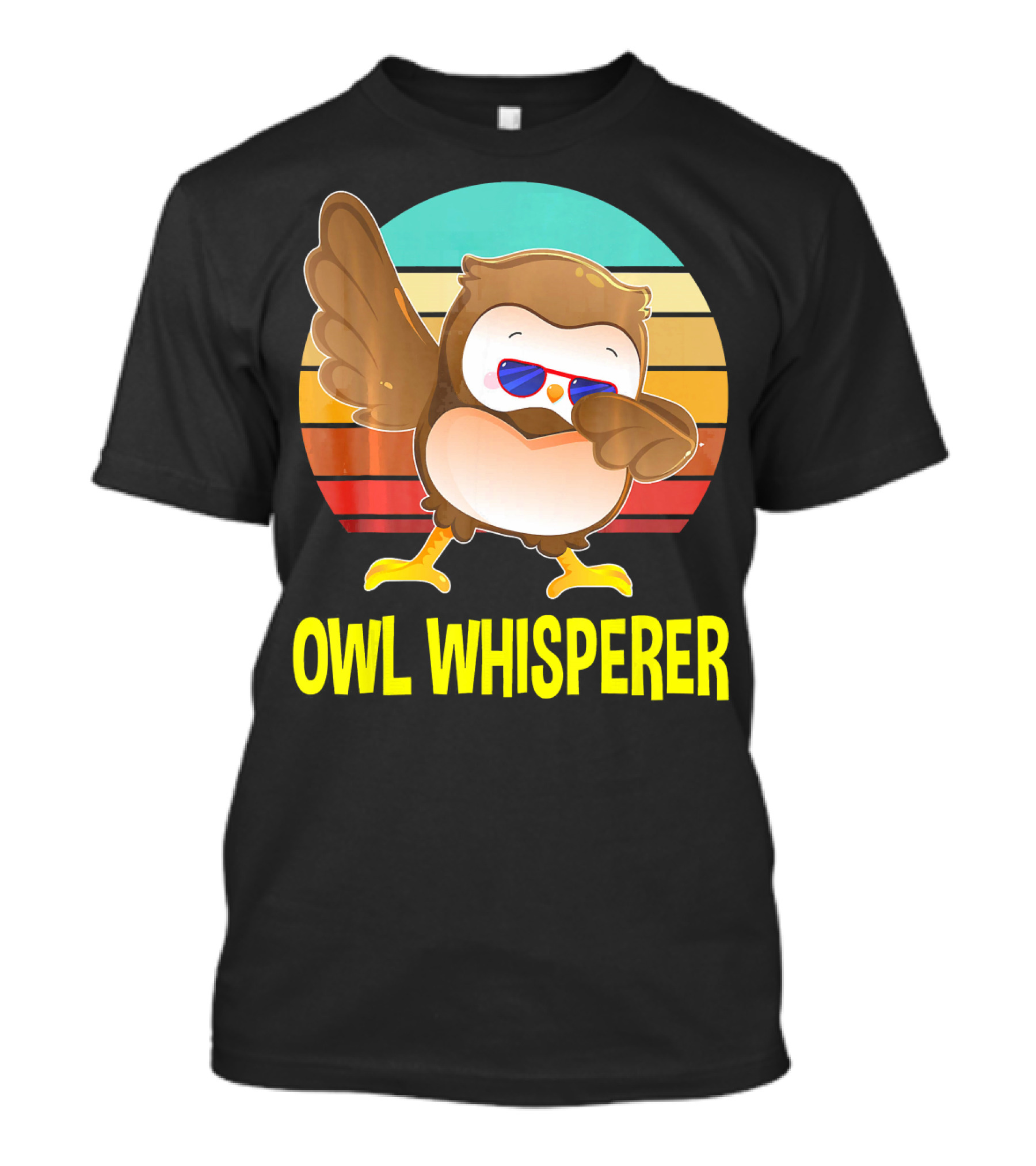 Owl Whisperer Hoot Cute Dabbing T-Shirt