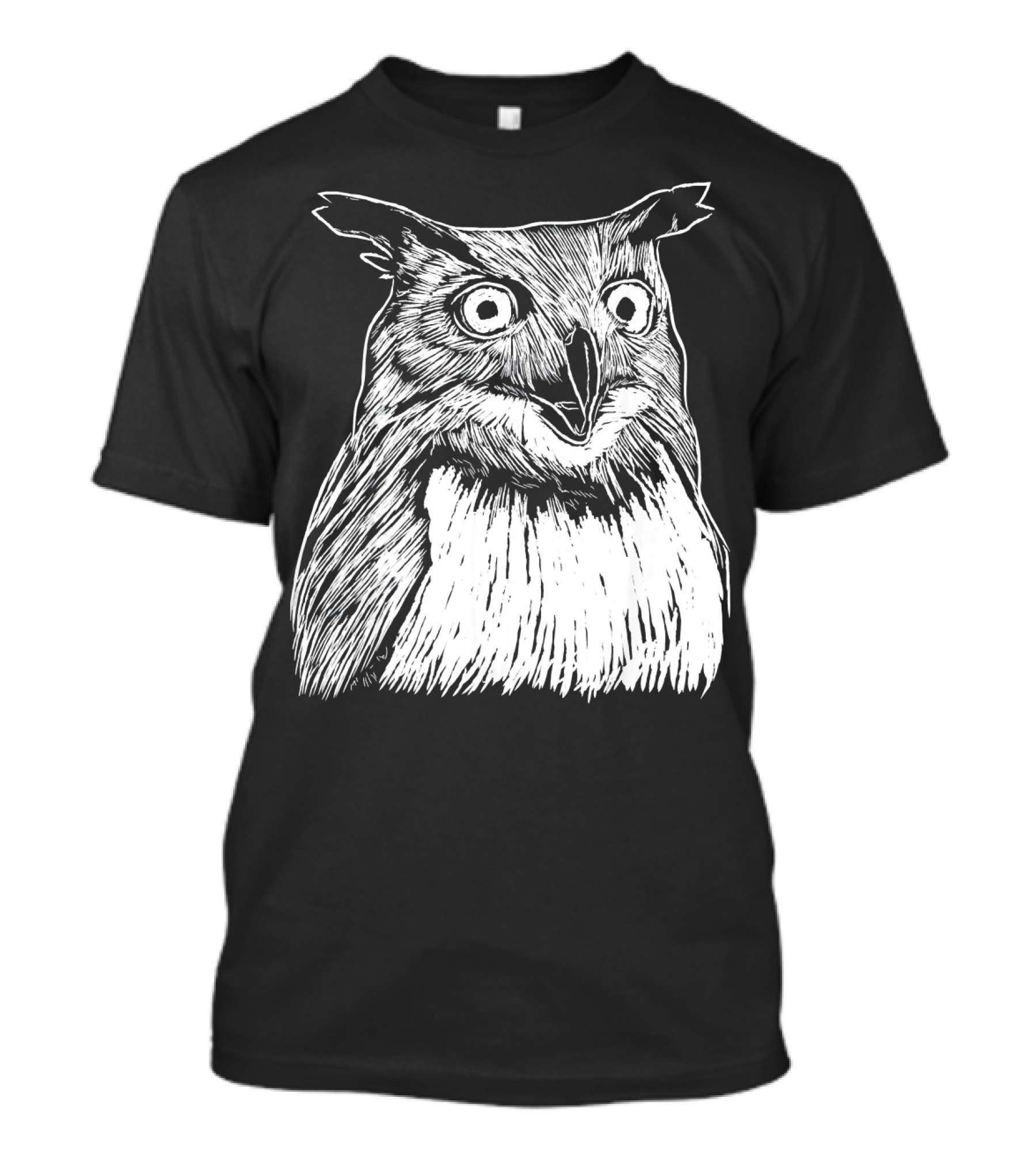 Owl Drawing Clothing T-Shirt