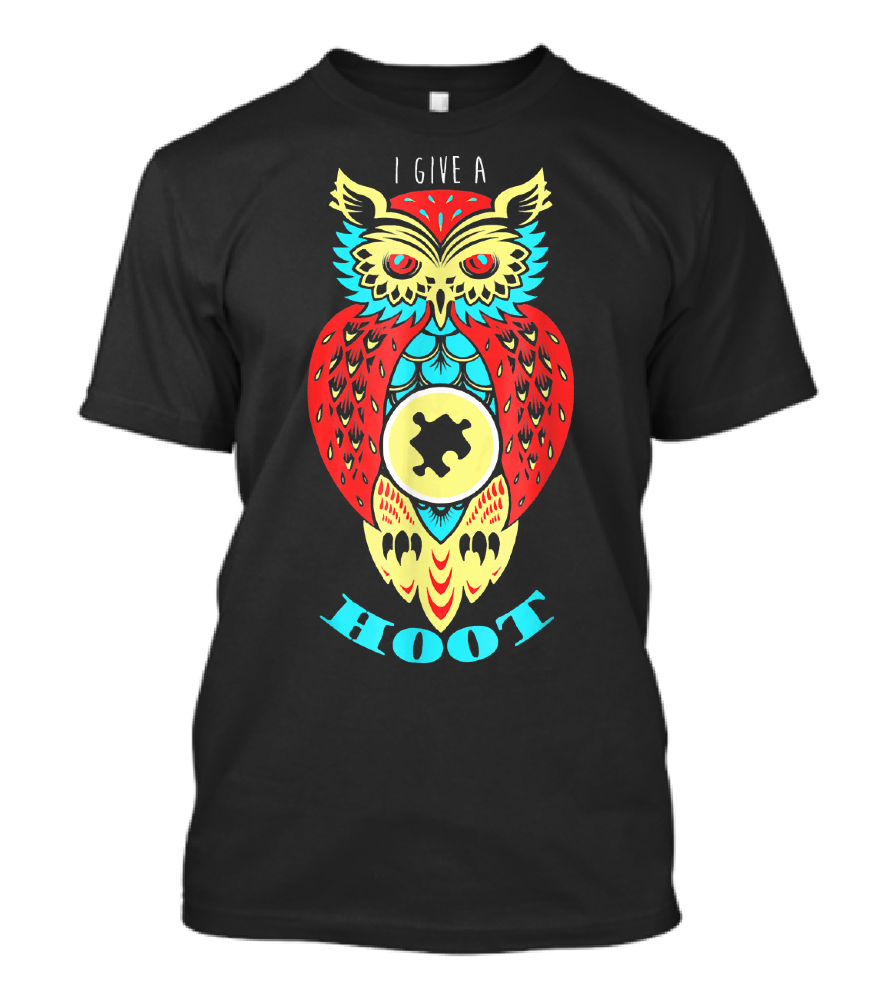 I Give A Hoot Owl Autism Awareness T-Shirt