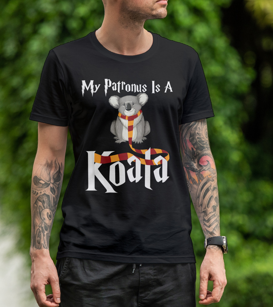 My Patronus Is A Koala Wizardry-Inspired Cute And Magical T-Shirt