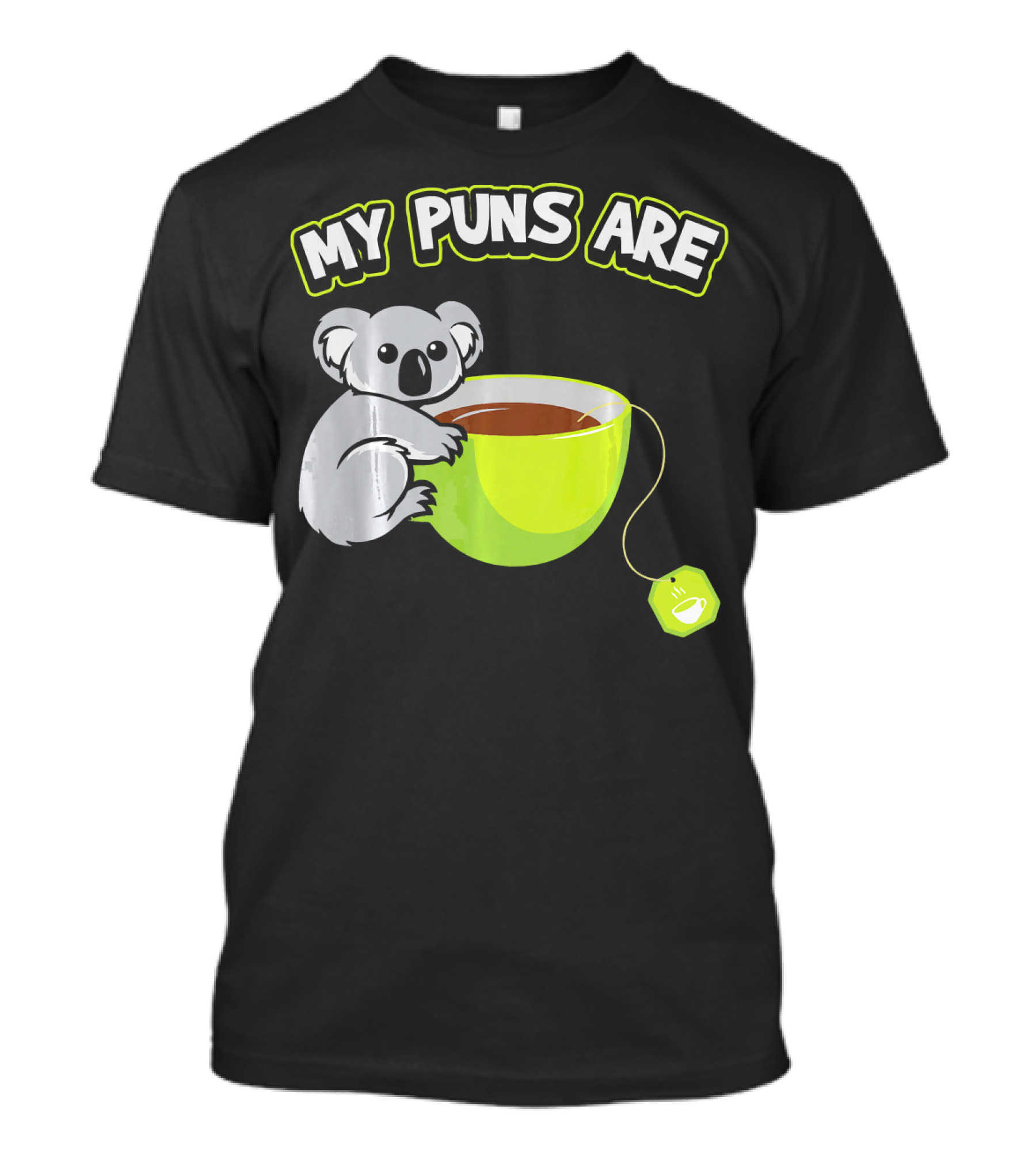 My Puns Are Koala Tea Cup Koala Hugging Cup T-Shirt