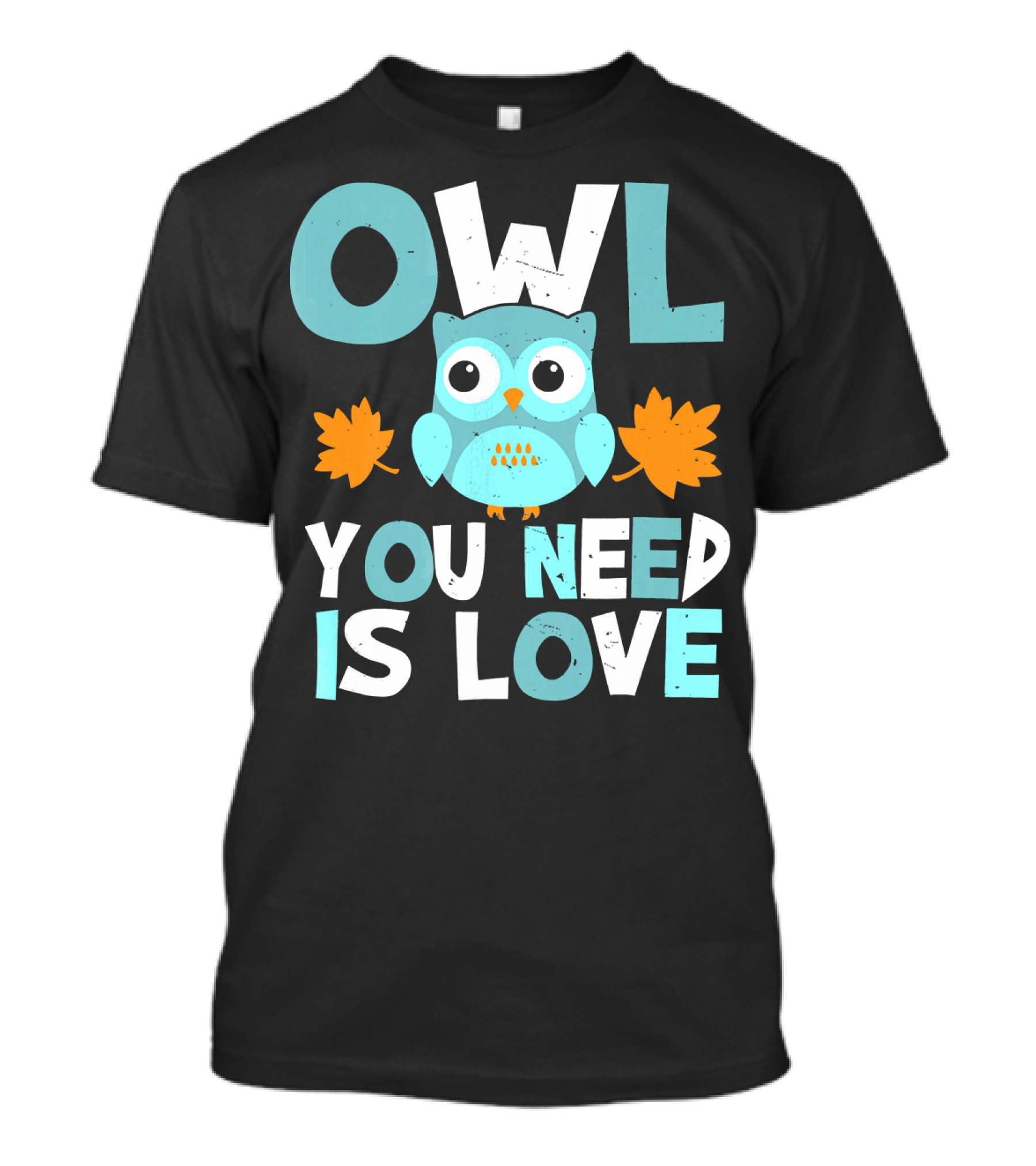 Owl You Need Is Love Valentine Owl Holding Hearts T-Shirt