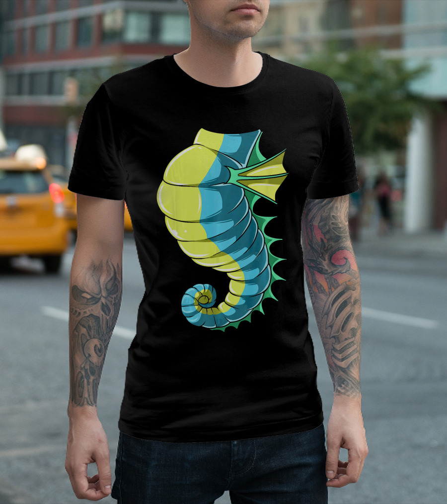 Seahorse Costume Body Headless Sea Creature Vibrant T-Shirt