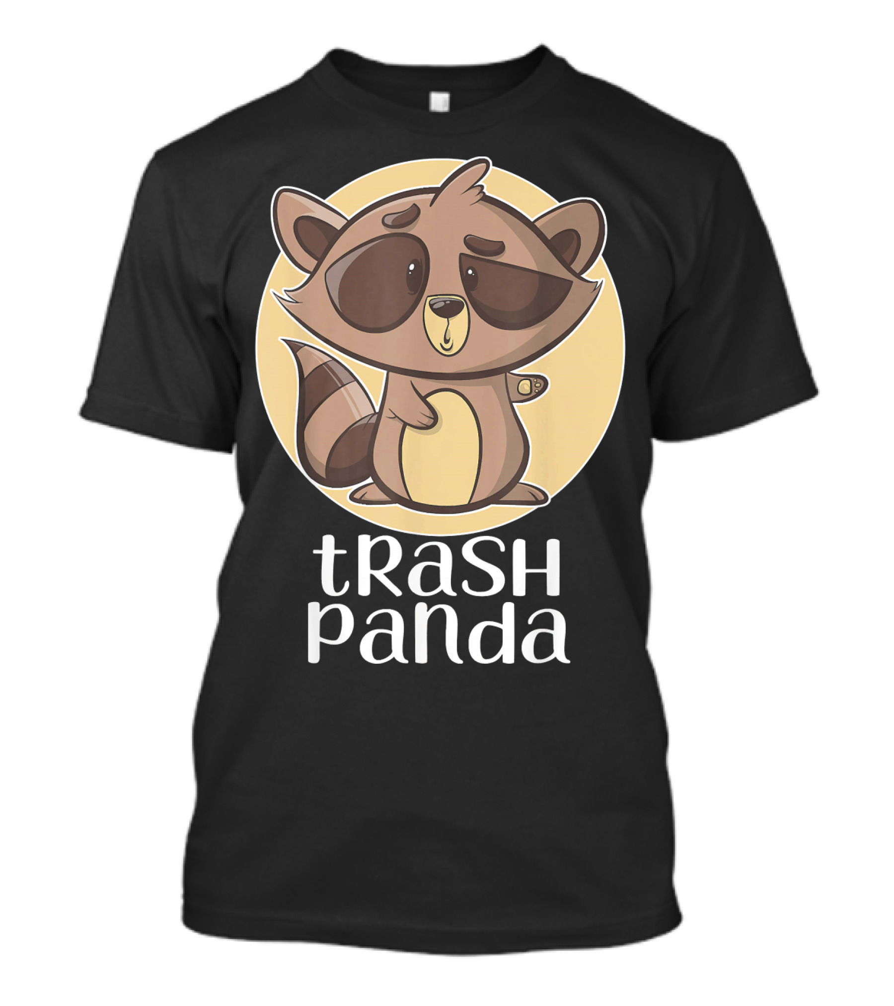 Trash Panda Cartoon Raccoon Love T-Shirt