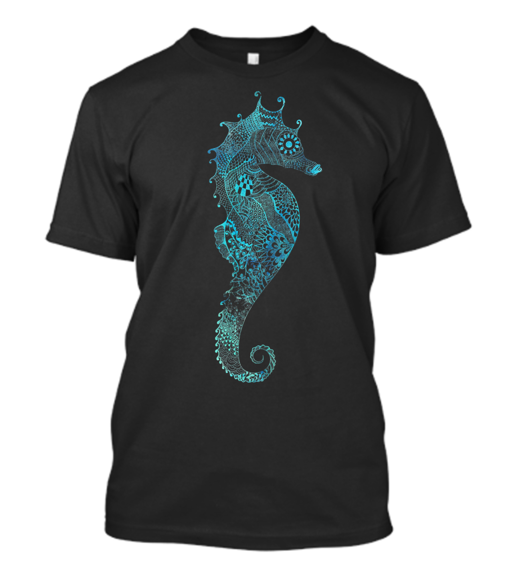 Turquoise Seahorse Ocean T-Shirt