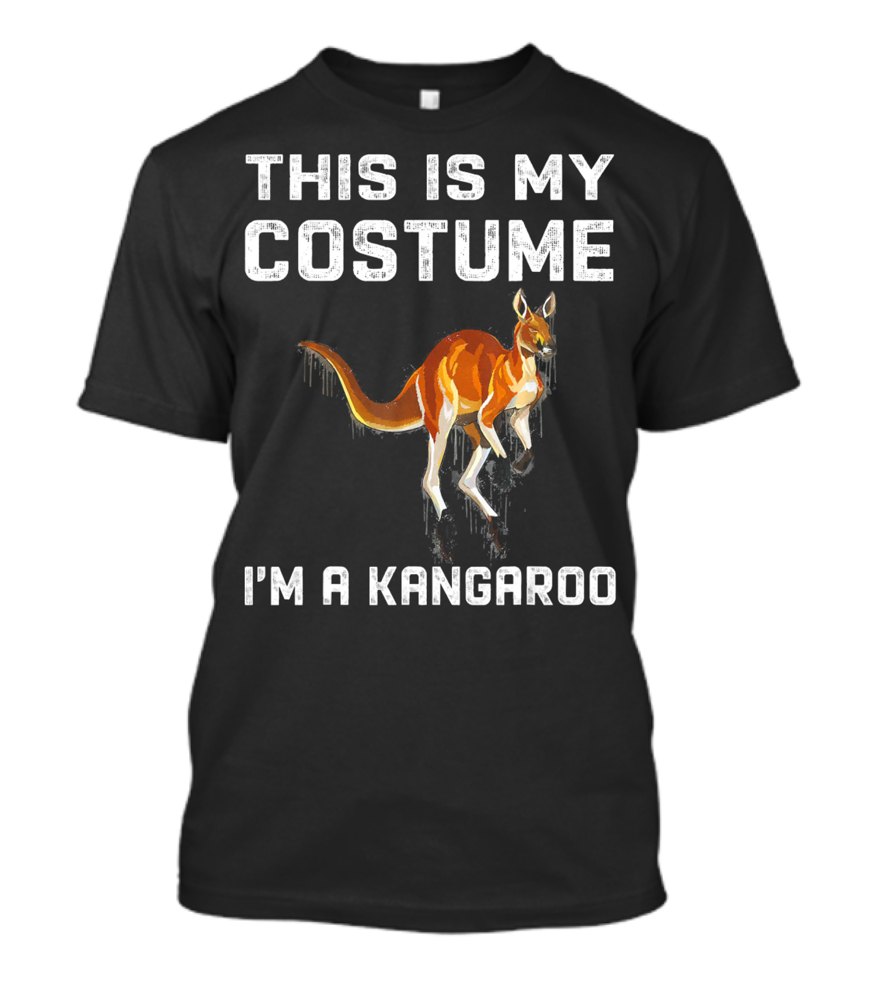 This Is My Costume I'm A Kangaroo T-Shirt