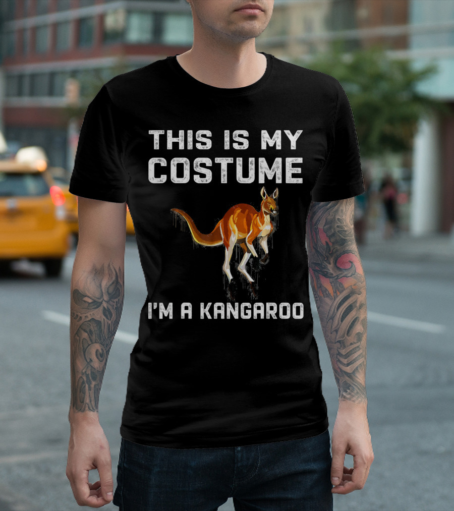 This Is My Costume I'm A Kangaroo T-Shirt