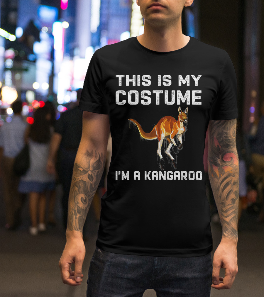 This Is My Costume I'm A Kangaroo T-Shirt