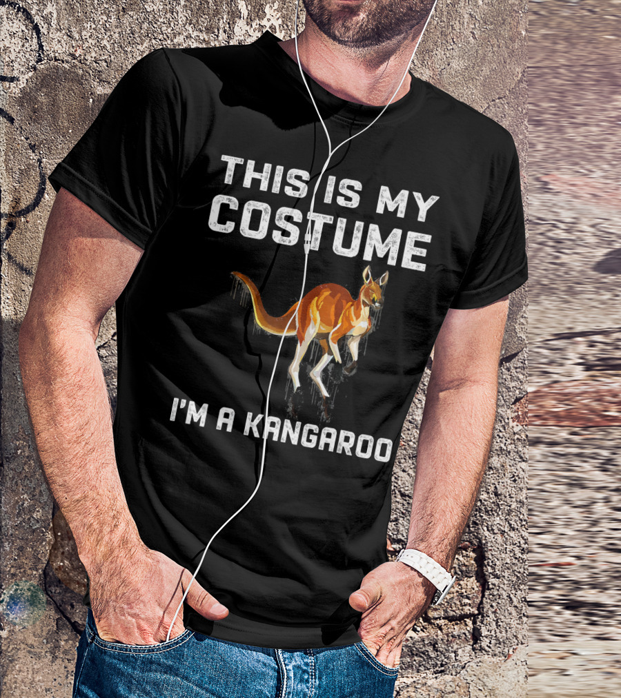 This Is My Costume I'm A Kangaroo T-Shirt