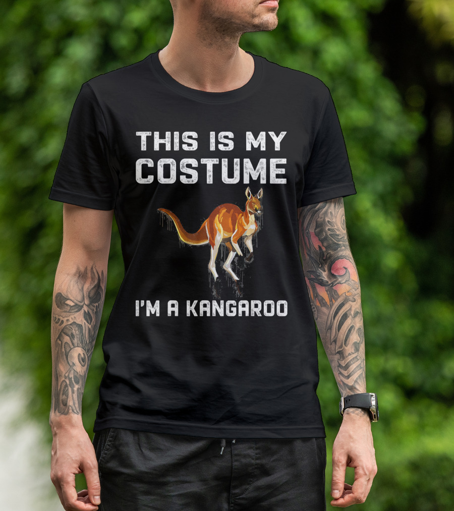 This Is My Costume I'm A Kangaroo T-Shirt