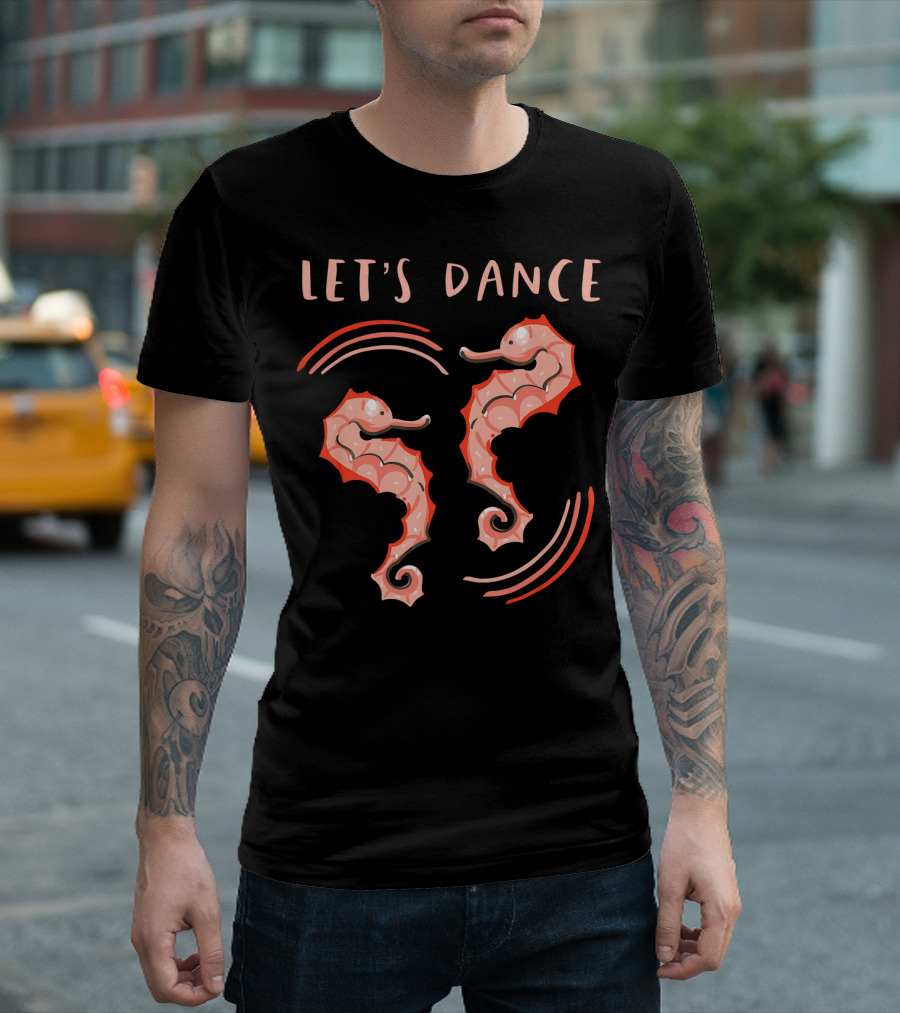 Let's Dance Seahorse Duo Ocean Motion T-Shirt