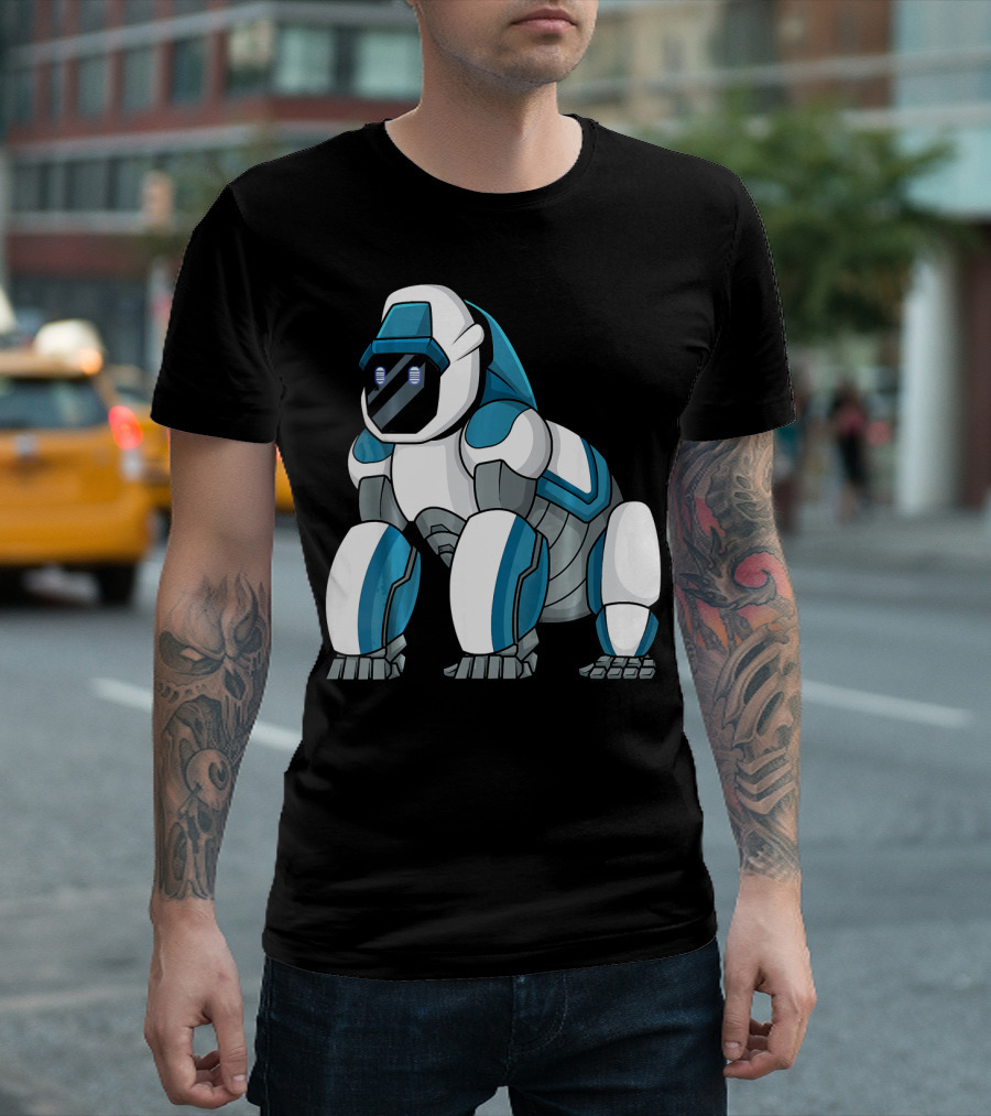 Robot Gorilla Mech Jungle Cool T-Shirt