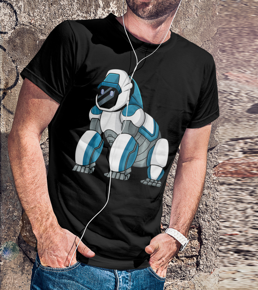 Robot Gorilla Mech Jungle Cool T-Shirt