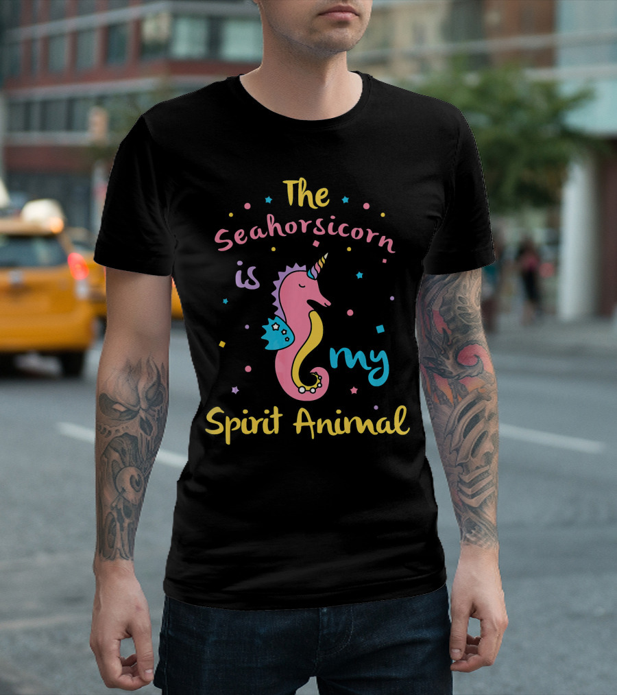 The Seahorsicorn Is My Spirit Animal T-Shirt