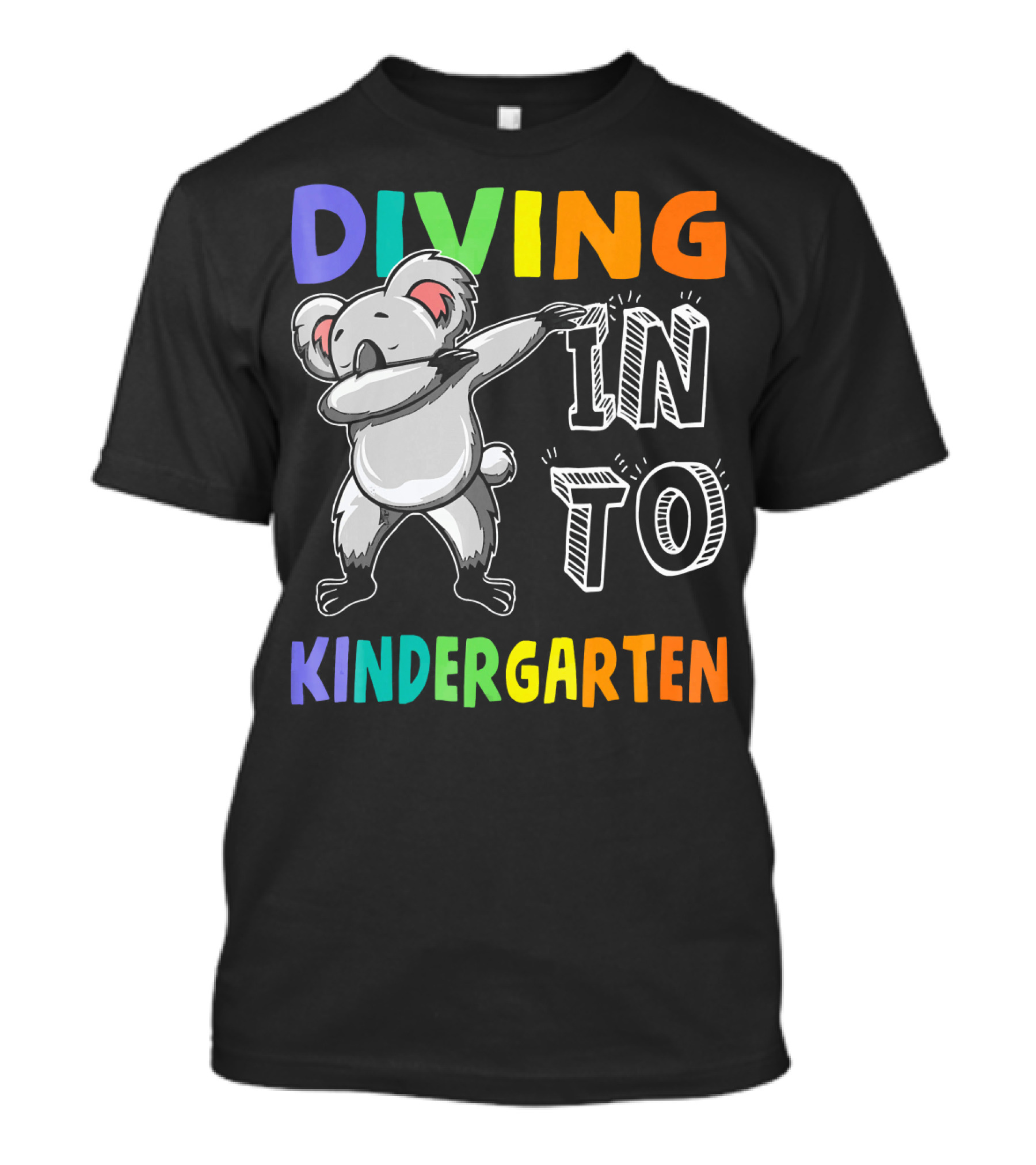 Diving Into Kindergarten Koala Dabbing Fun T-Shirt