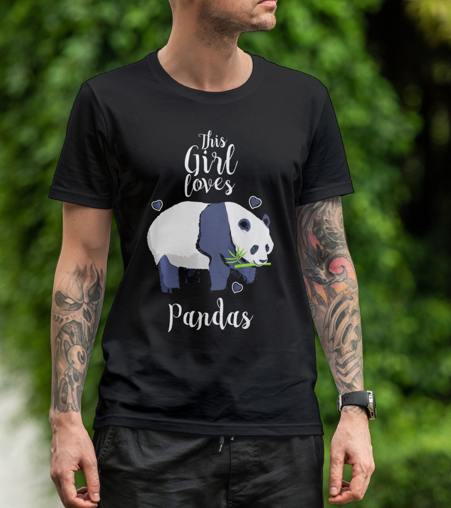 This Girl Loves Pandas T-Shirt
