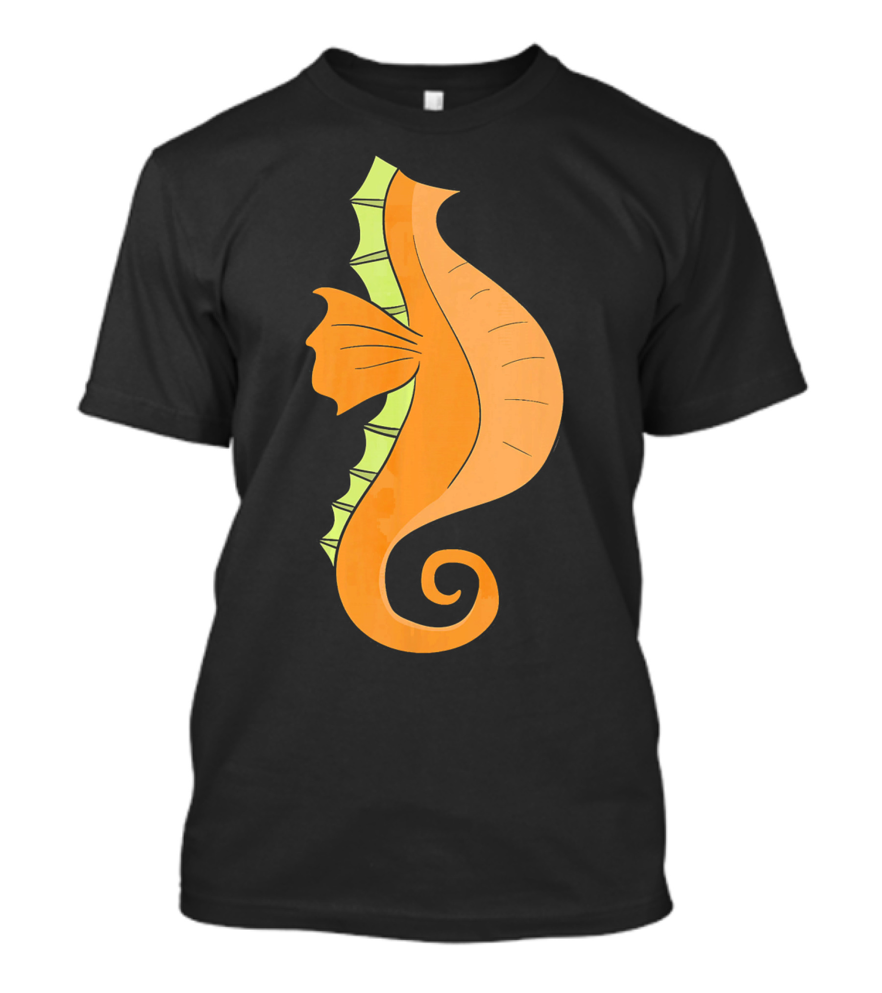 Seahorse Costume Easy Halloween Fun Body T-Shirt