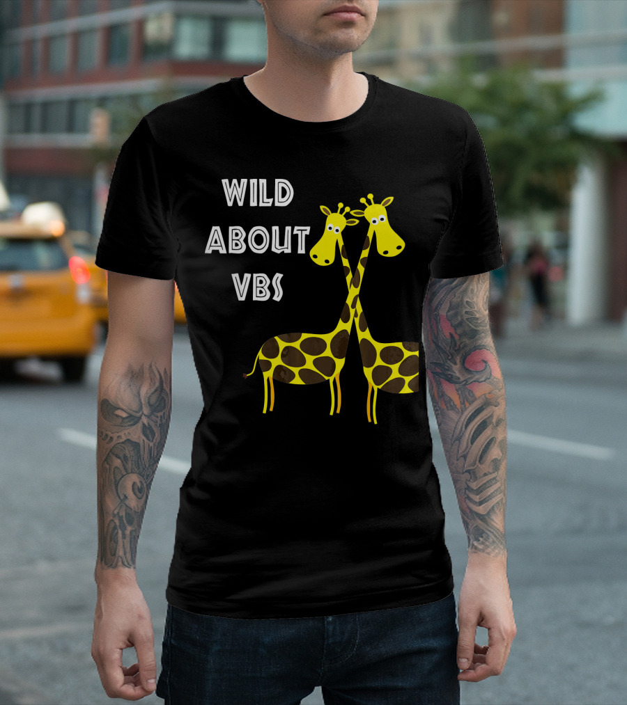 Wild About VBS Giraffe Pair Adventure T-Shirt