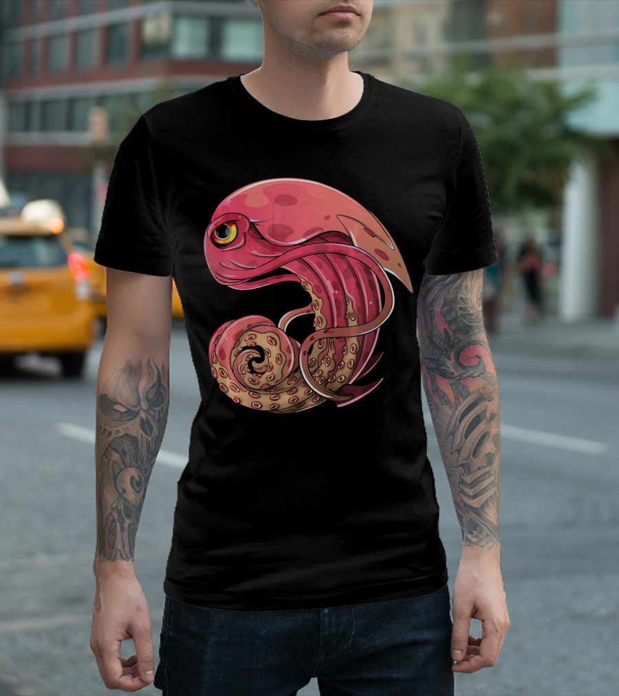 Chameleon Legion Squid Octopus Fusion T-Shirt
