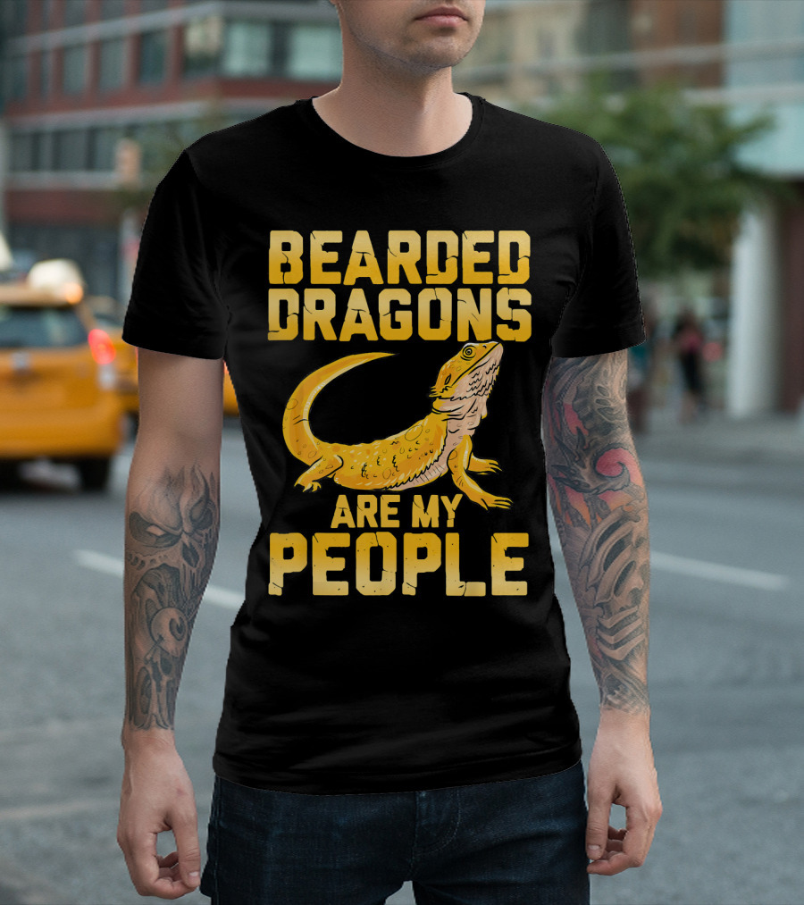 Bearded Dragons Are My People T-Shirt