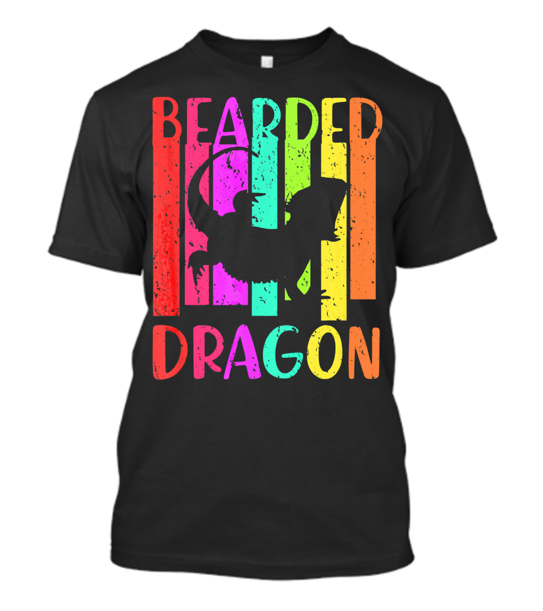 Bearded Dragon Colorful Reptile T-Shirt