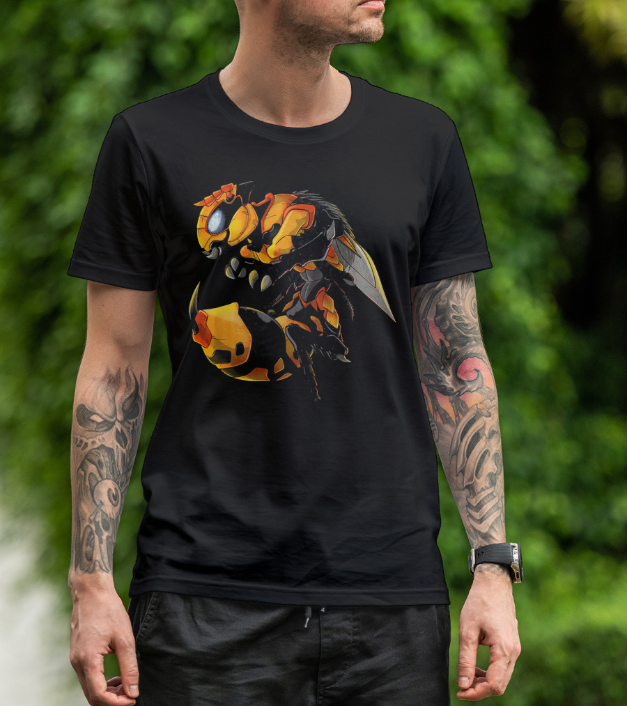 Chameleon Legion Wasp Hornet Insect Kill T-Shirt