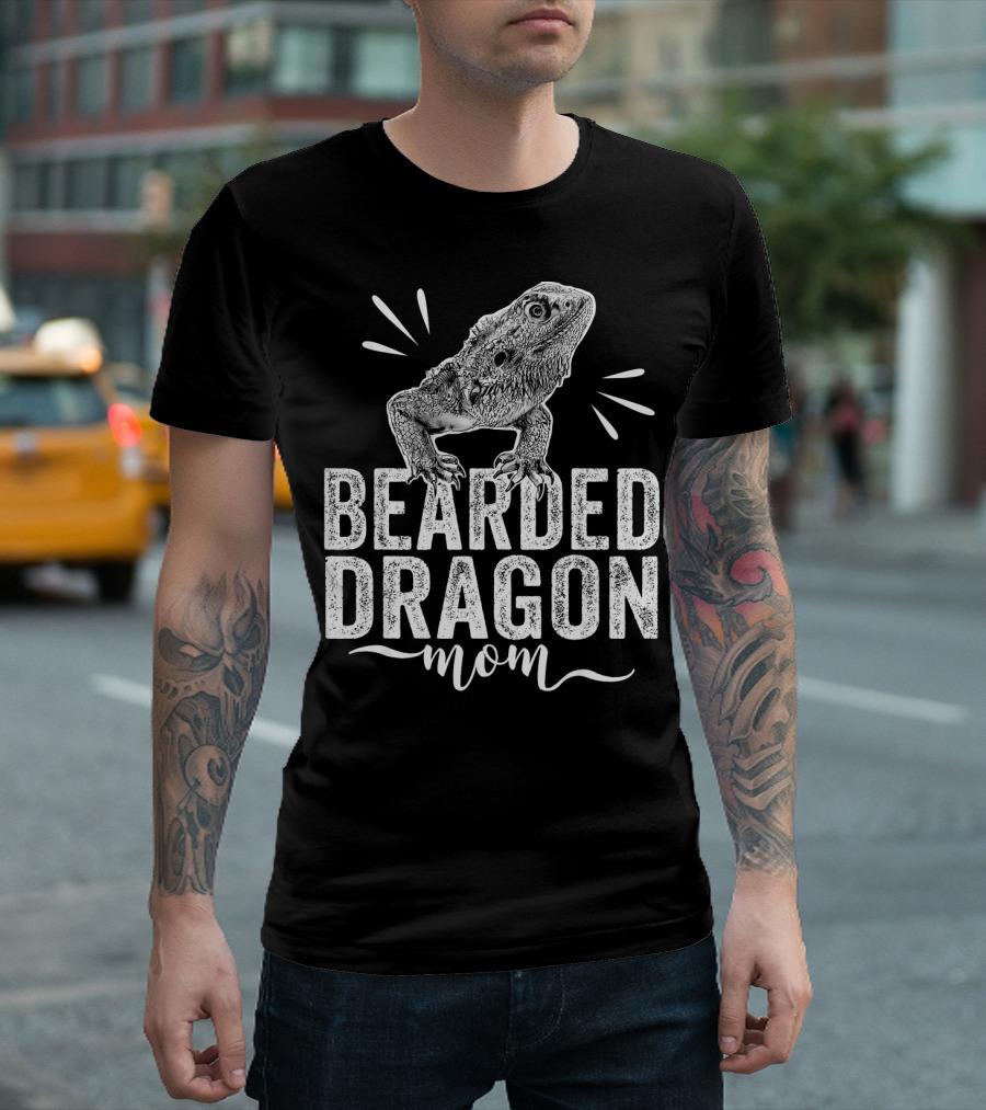 Bearded Dragon Mom Reptile Lizard Beardi T-Shirt