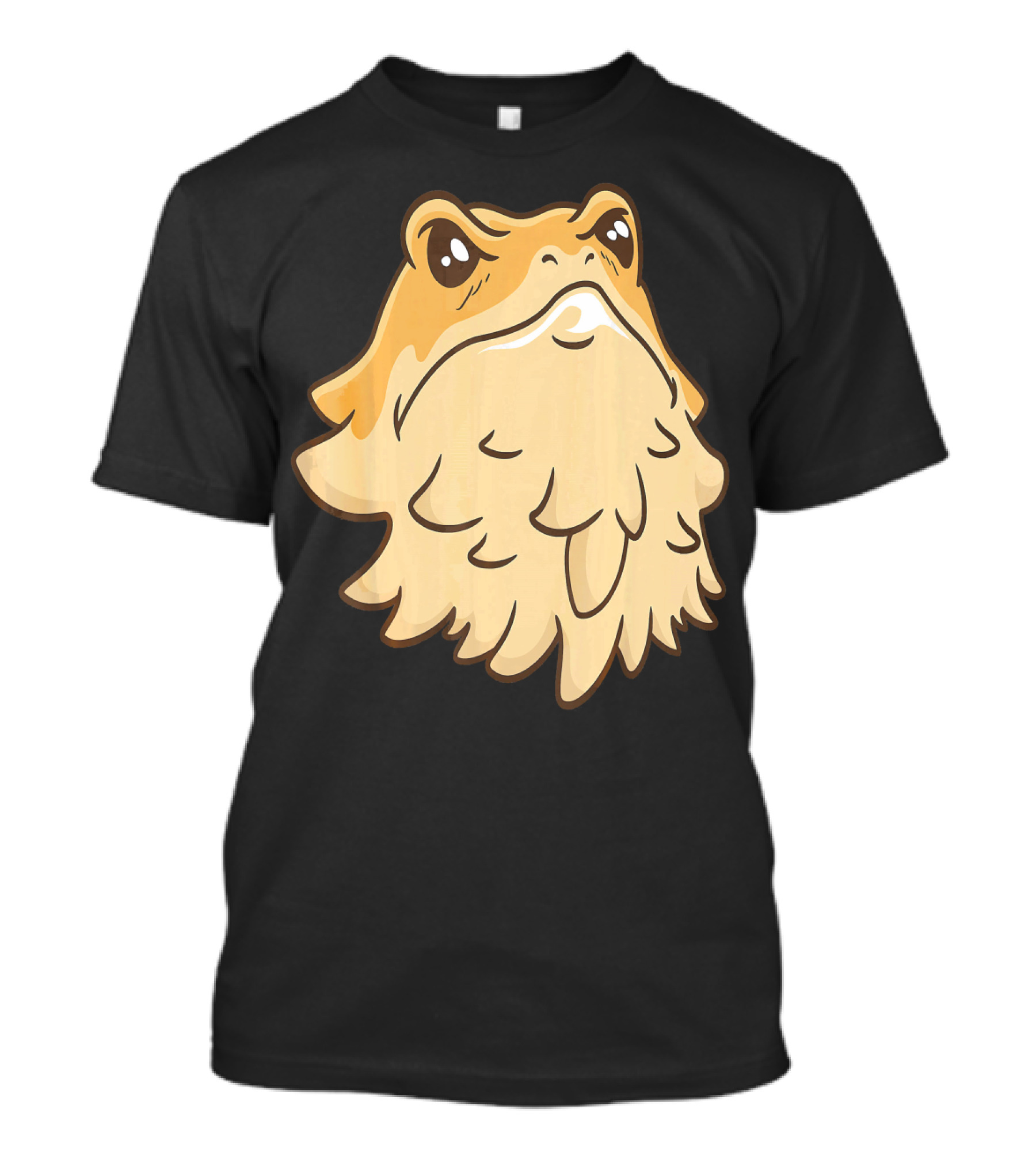 Cute Bearded Dragon Retro Cartoon T-Shirt