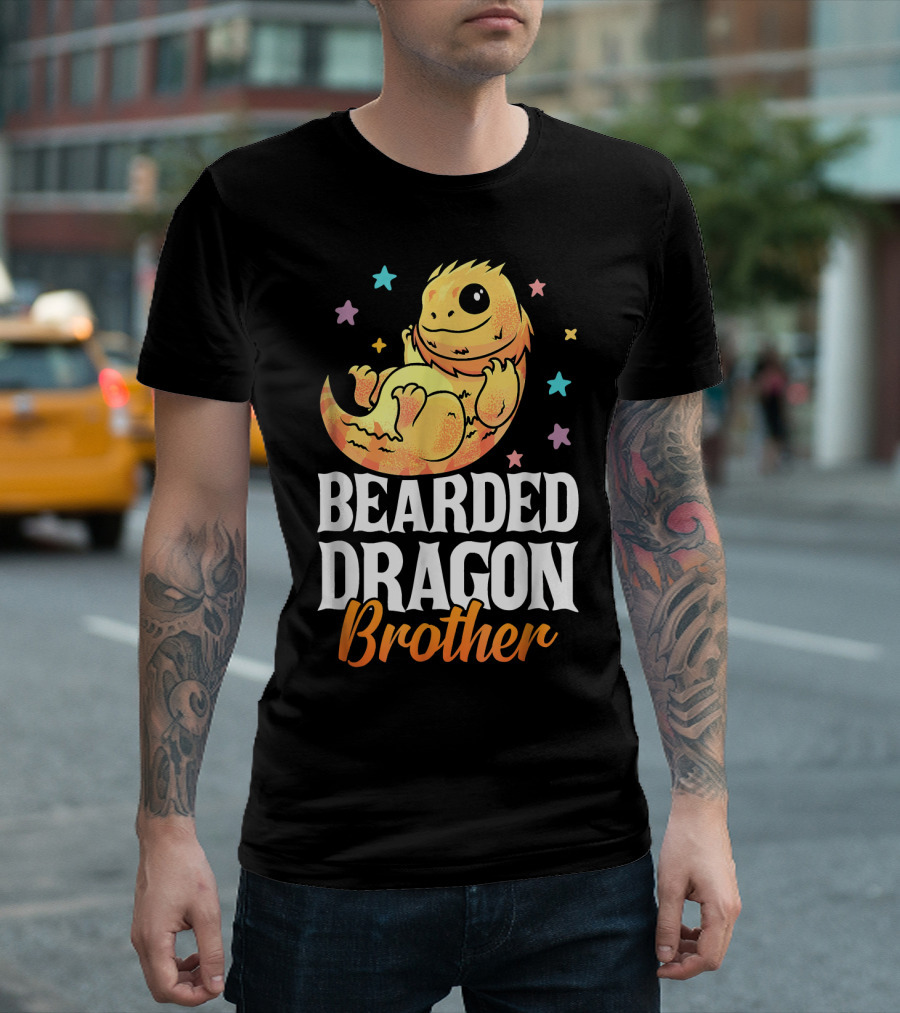 BEARDED DRAGON BROTHER LIZARD LOVERS T-Shirt