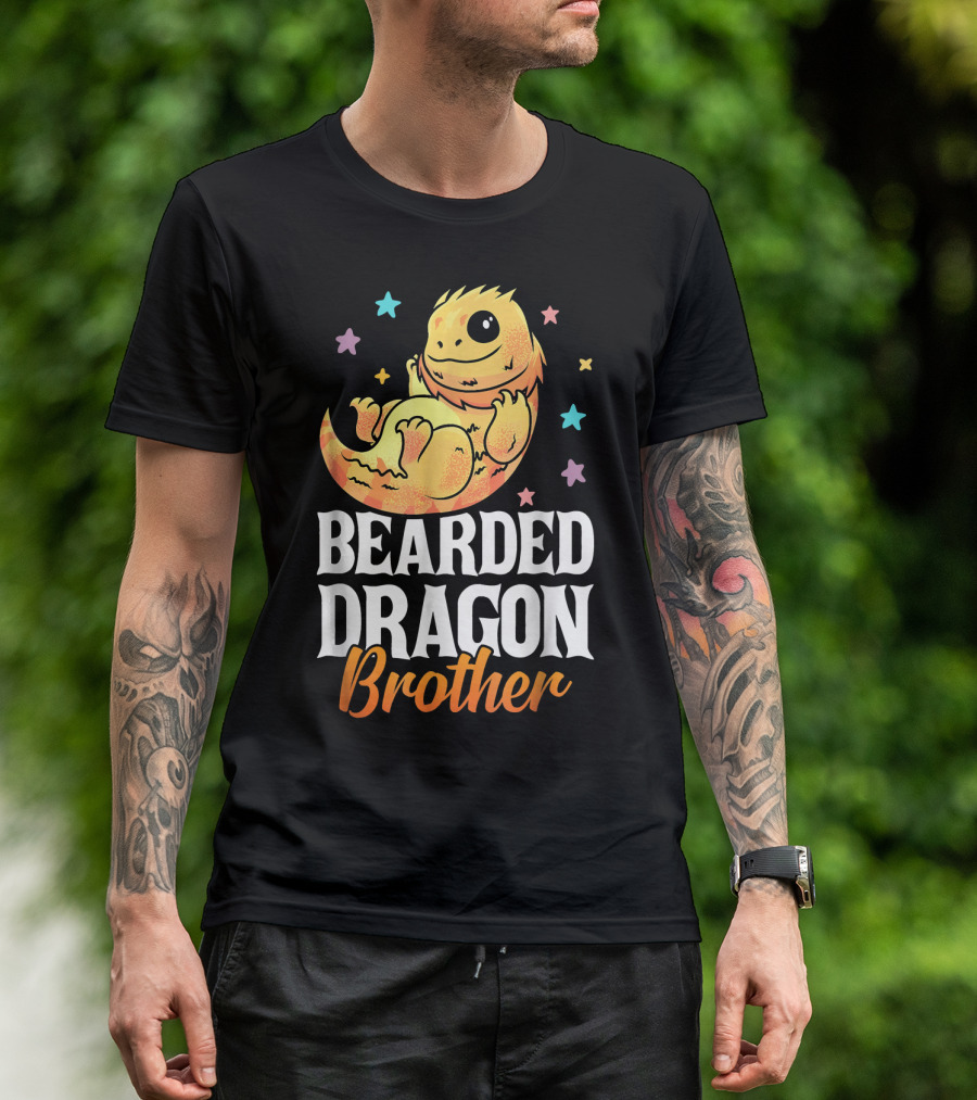 BEARDED DRAGON BROTHER LIZARD LOVERS T-Shirt