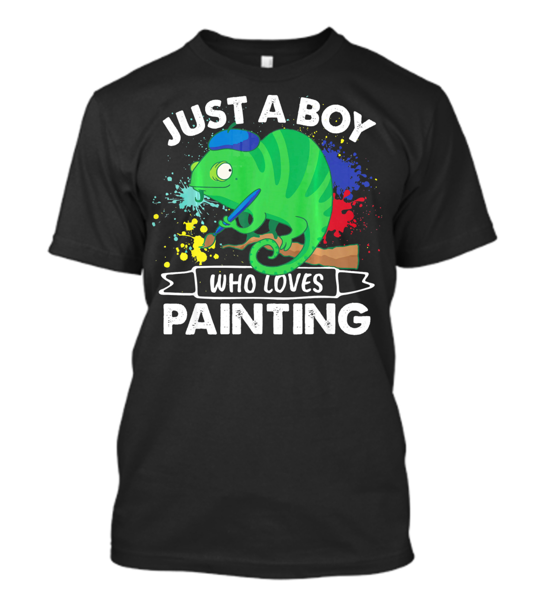 Just A Boy Who Loves Painting T-Shirt