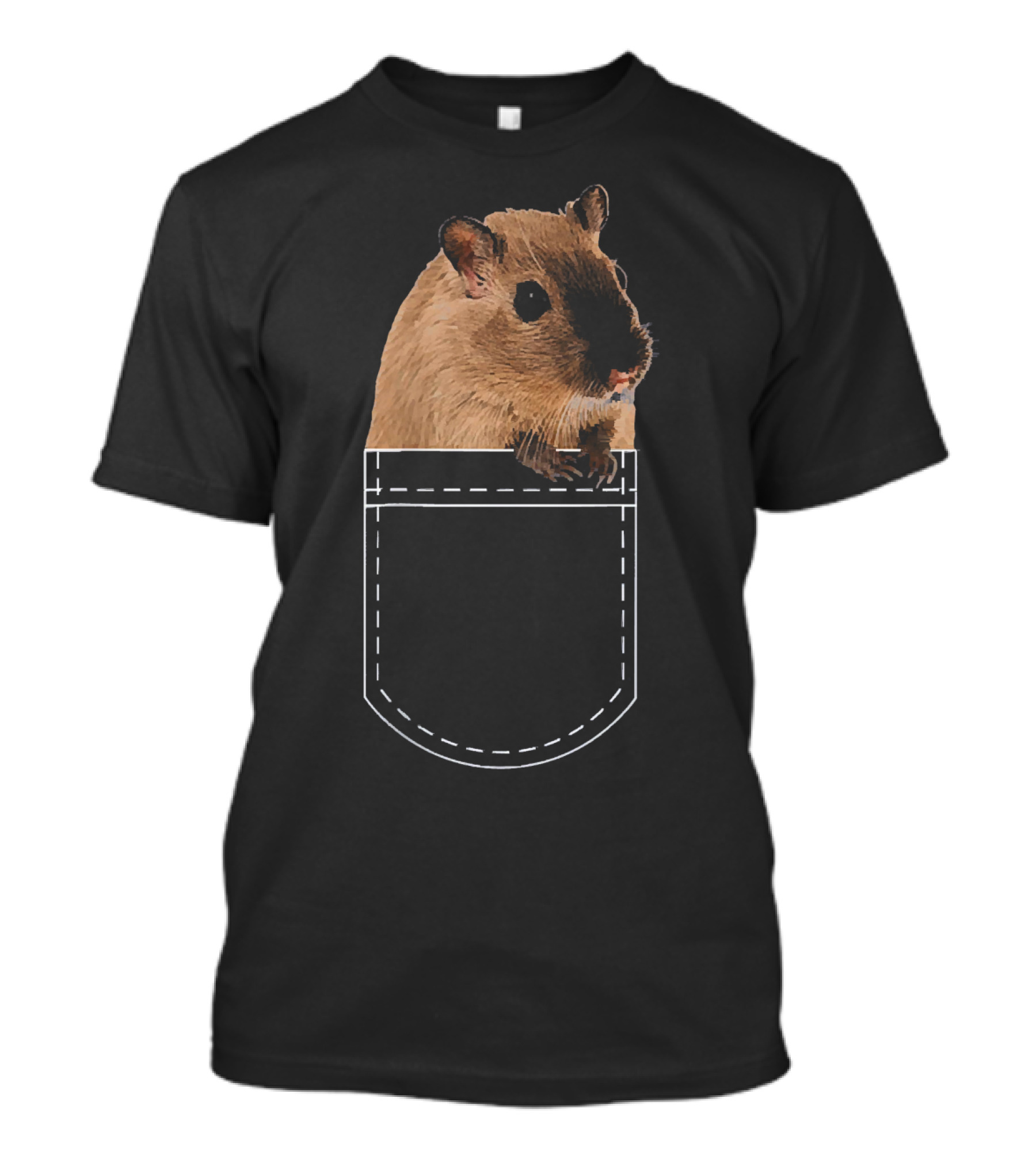 Gerbil In My Pocket Awesome Gerbil Lovers T-Shirt