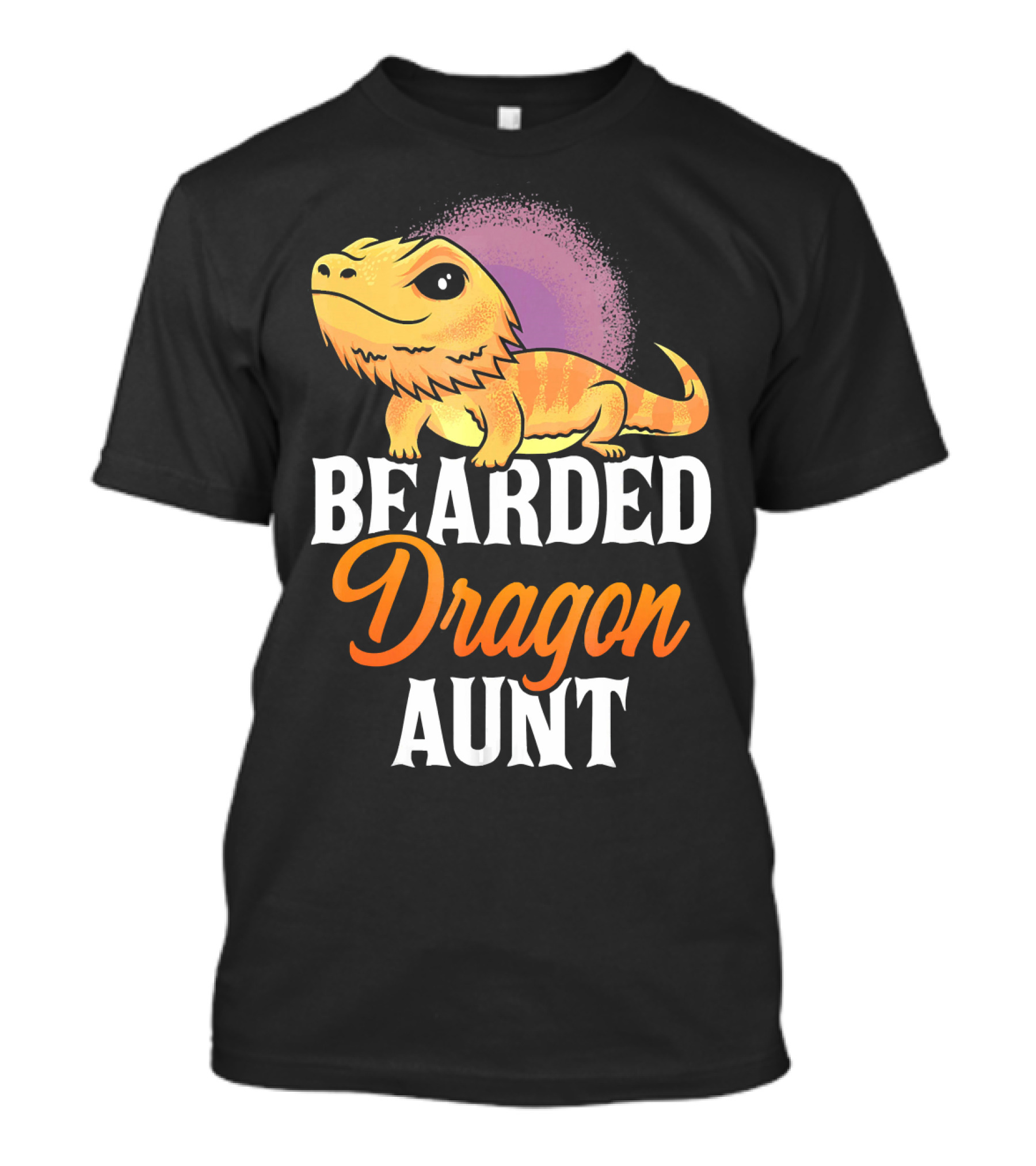 Bearded Dragon Aunt Lizard Lovers T-Shirt