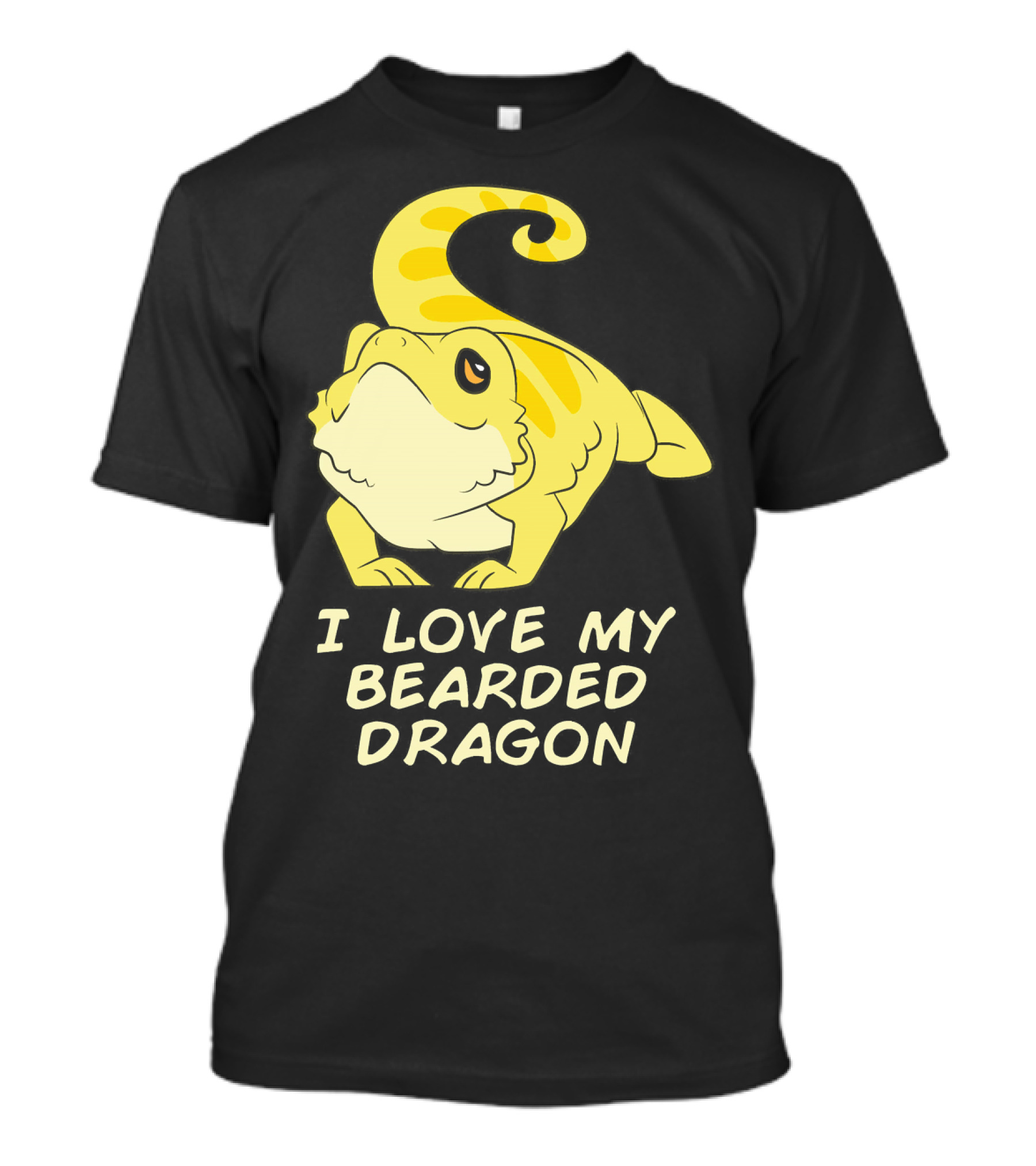 I Love My Bearded Dragon Beardy T-Shirt