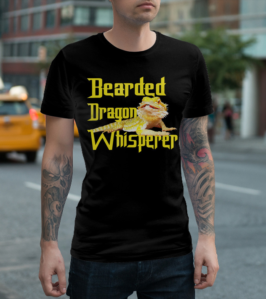 Bearded Dragon Whisperer Beardie T-Shirt