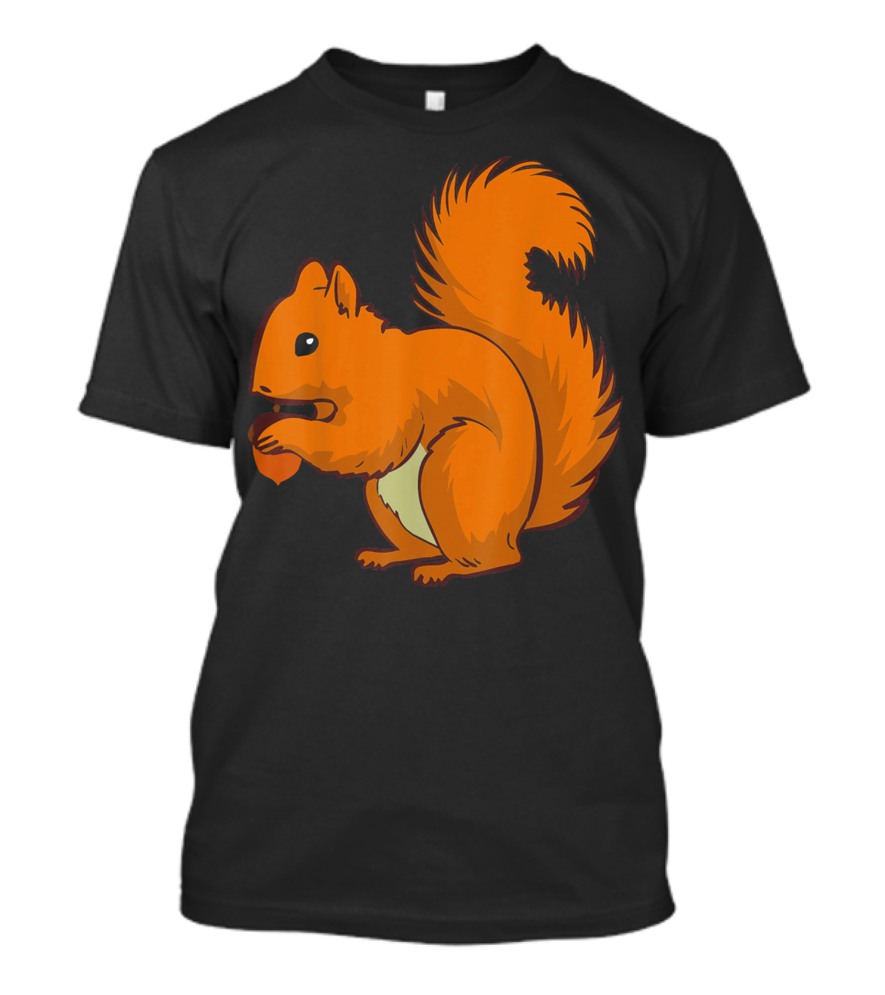 Brown Squirrel Nutty Acorn Rodent T-Shirt