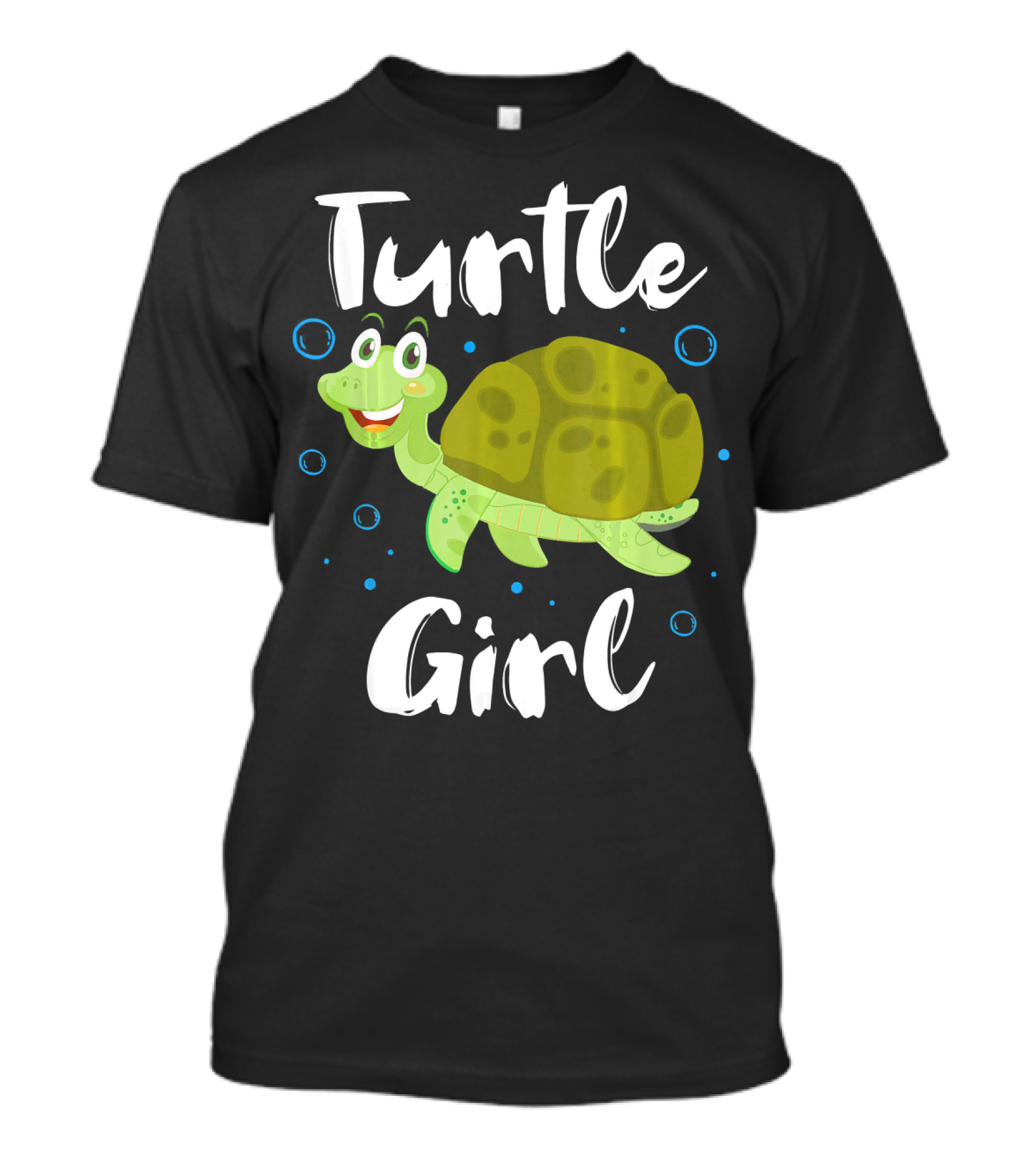 Turtle Girl Cute Tortoise Sea Turtles T-Shirt