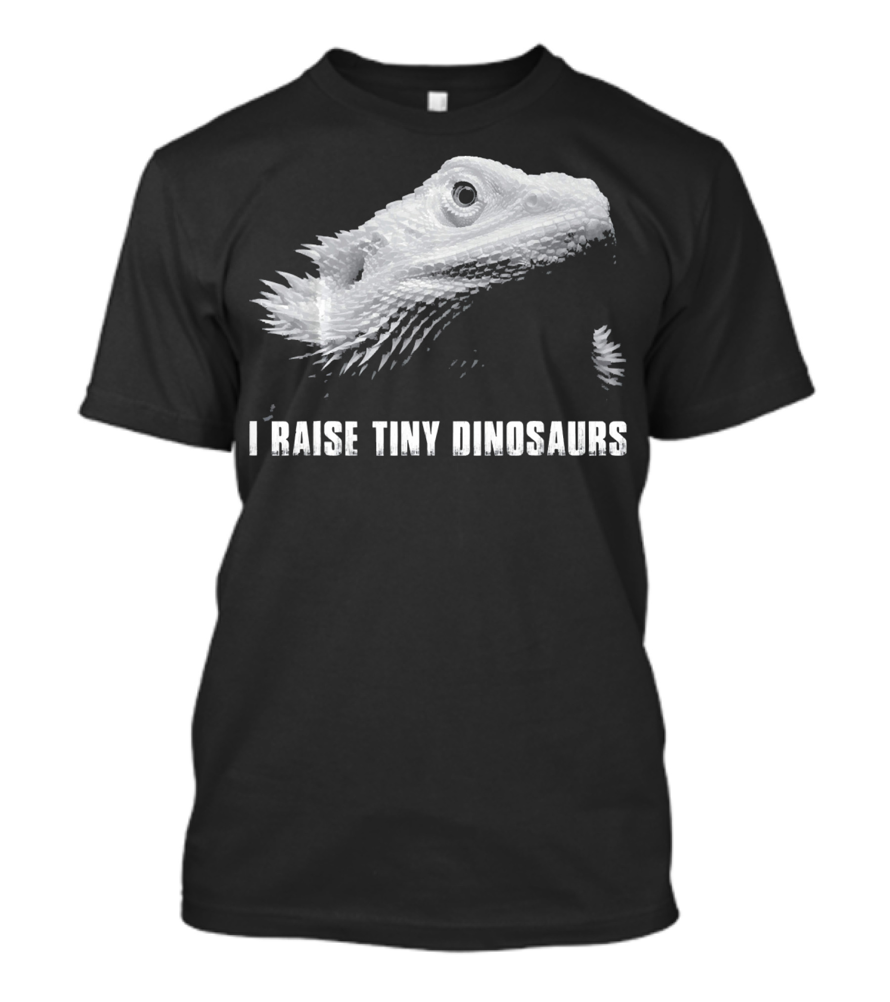 Bearded Dragon Lizard Lover I Raise Tiny Dinosaurs T-Shirt