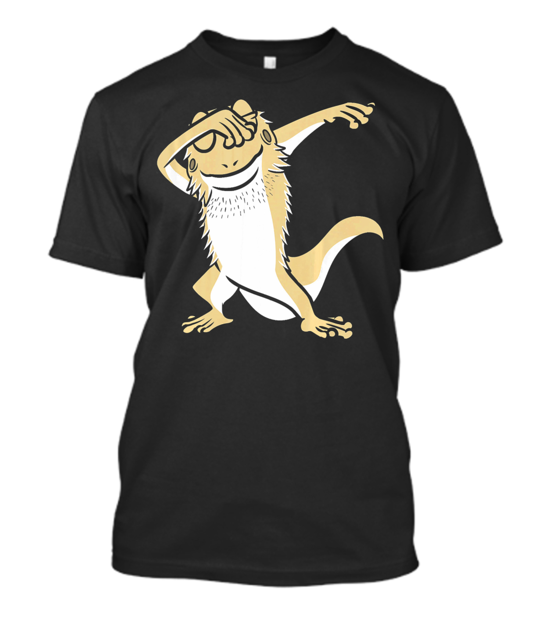Bearded Dragon Dabbing Dance Pose T-Shirt