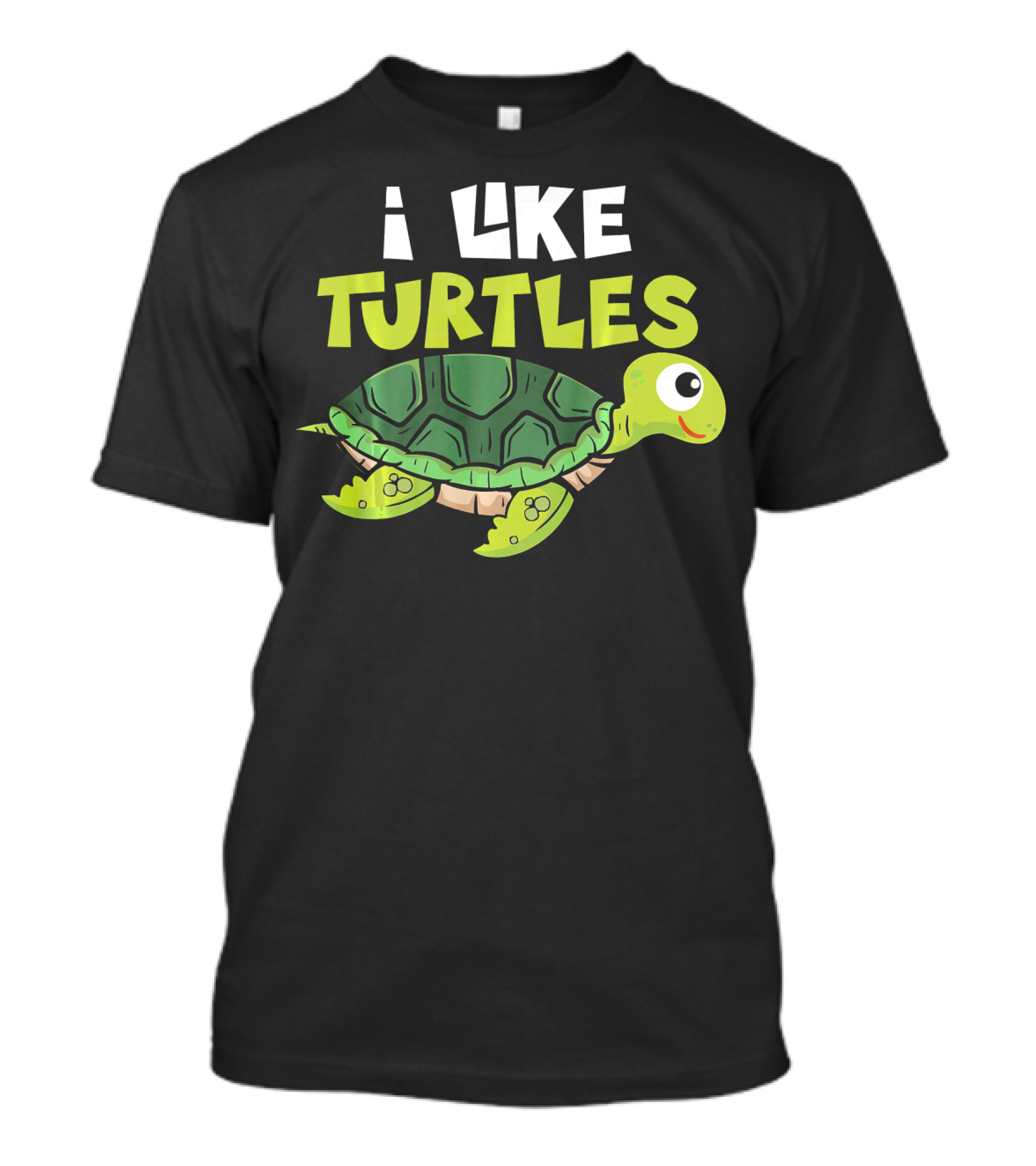 I Like Turtles Cute Heart Tortoise T-Shirt