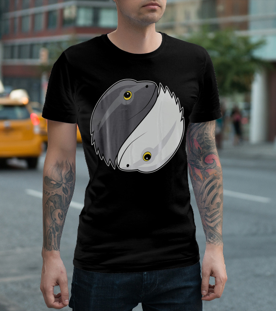 Bearded Dragon Lizard Yin Yang Repti T-Shirt