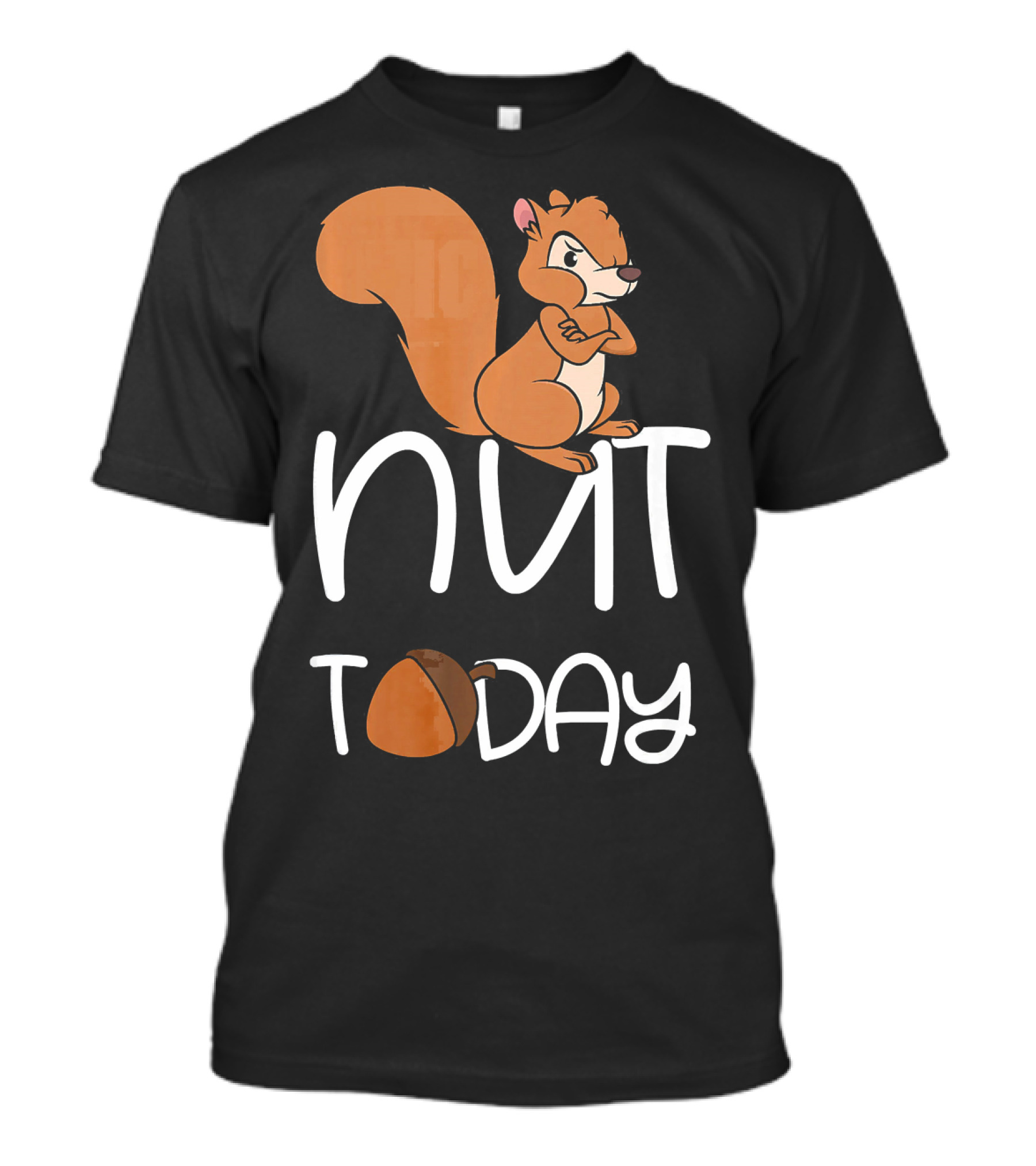 Angry Squirrel Nut Today T-Shirt