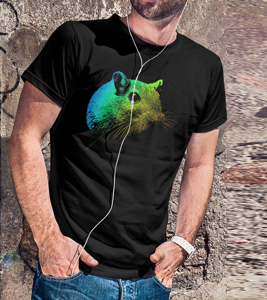 GERBIL Vibrant Rainbow Spectrum T-Shirt