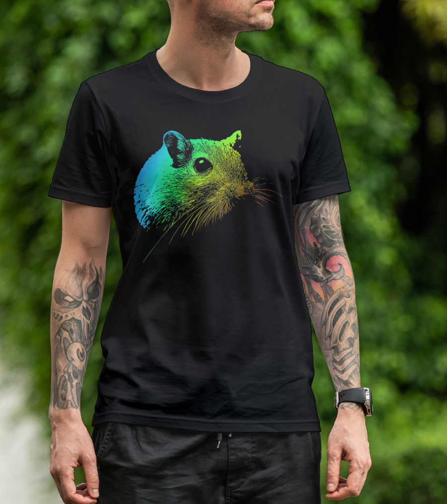 GERBIL Vibrant Rainbow Spectrum T-Shirt