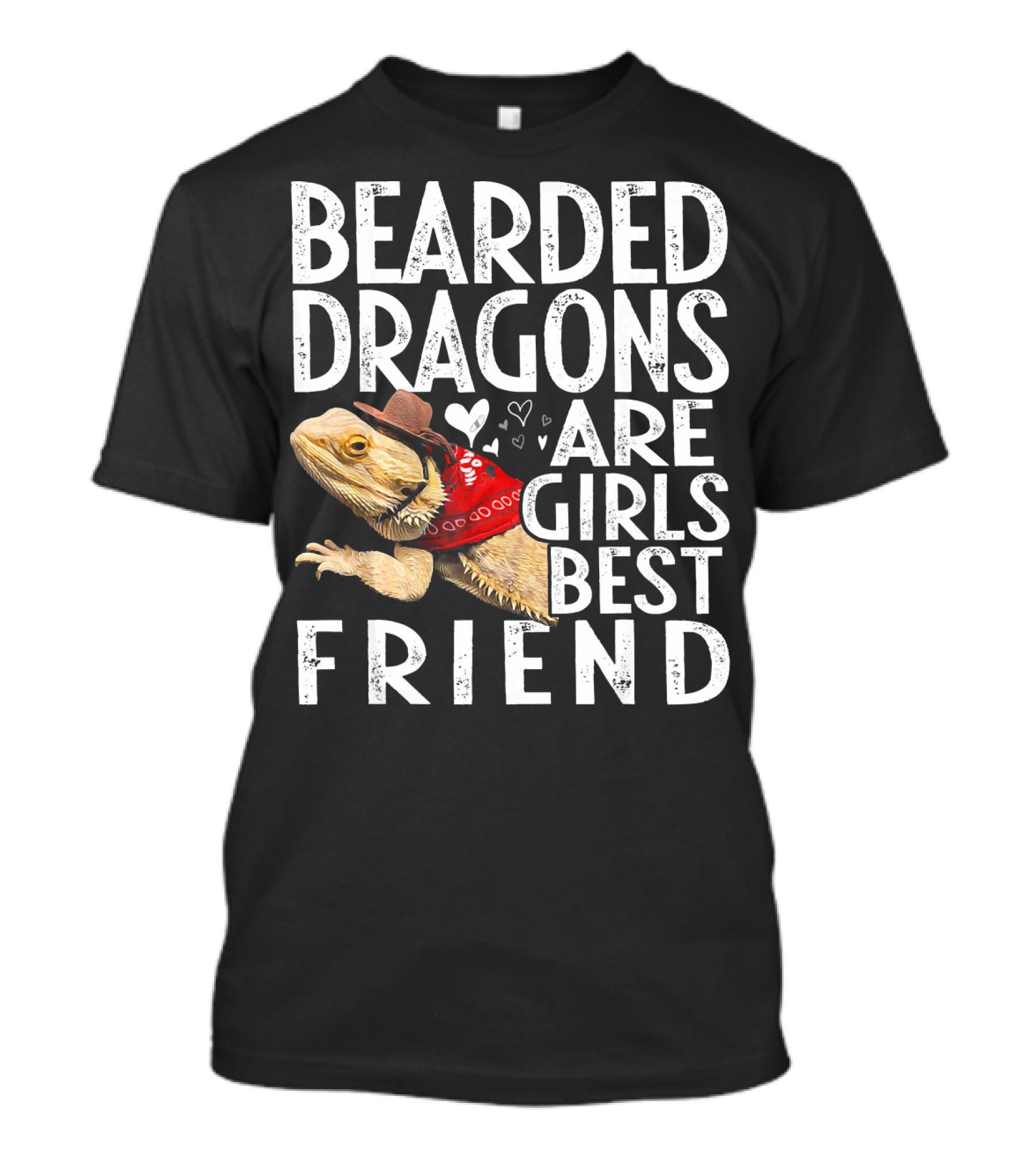 Bearded Dragons Are Girls Best Friend T-Shirt