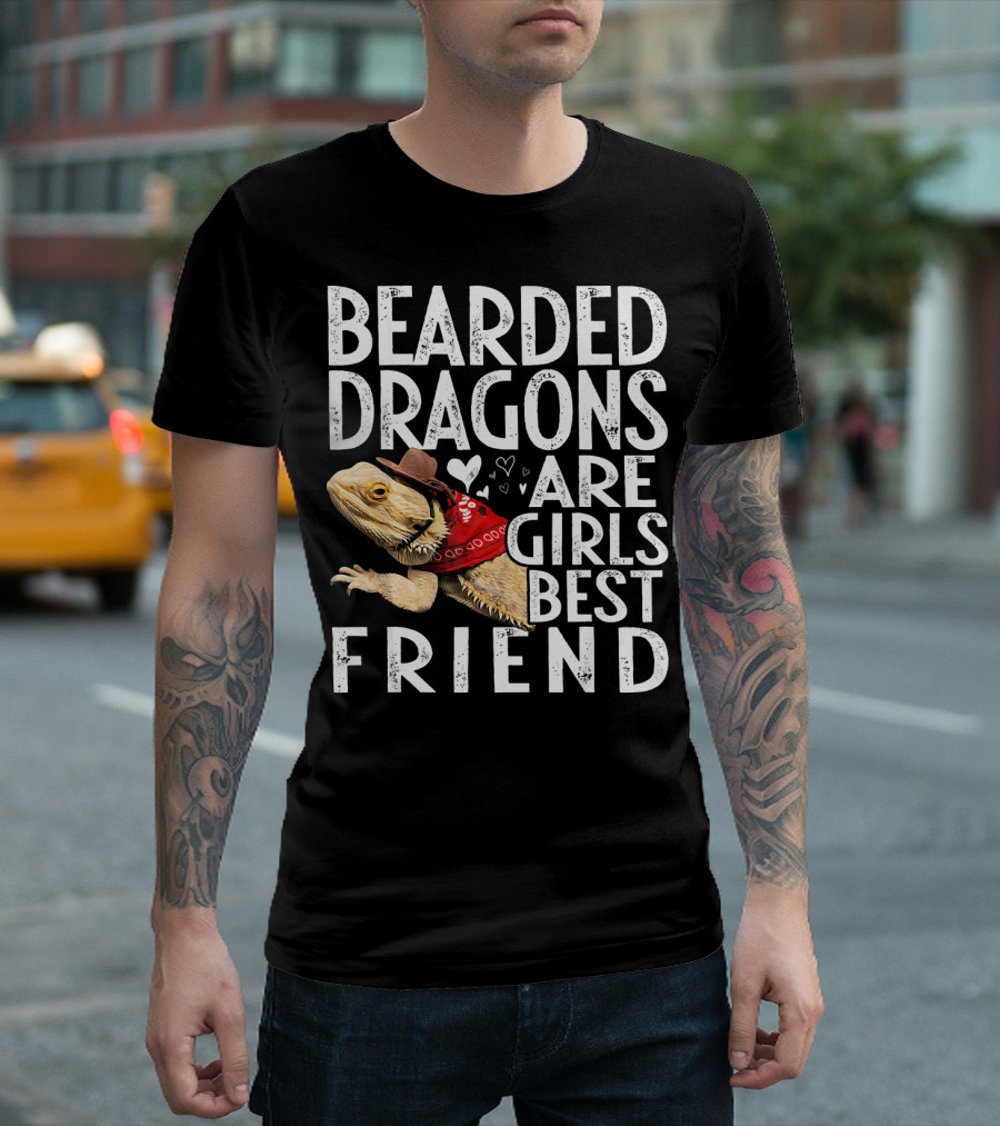 Bearded Dragons Are Girls Best Friend T-Shirt