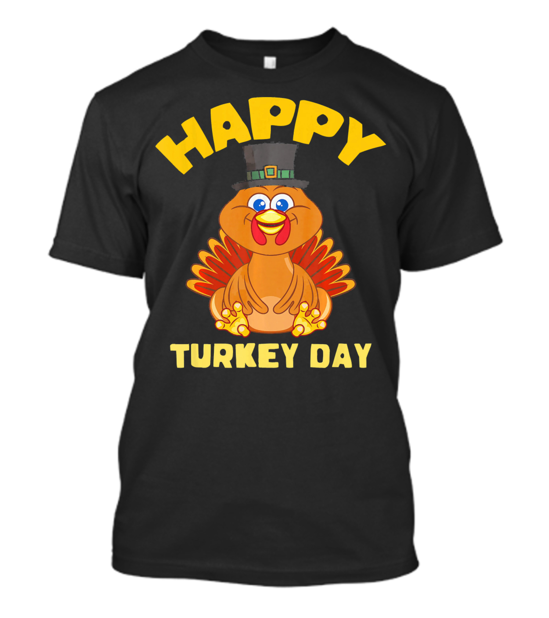 HAPPY TURKEY DAY CUTE LITTLE PILGRIM T-Shirt