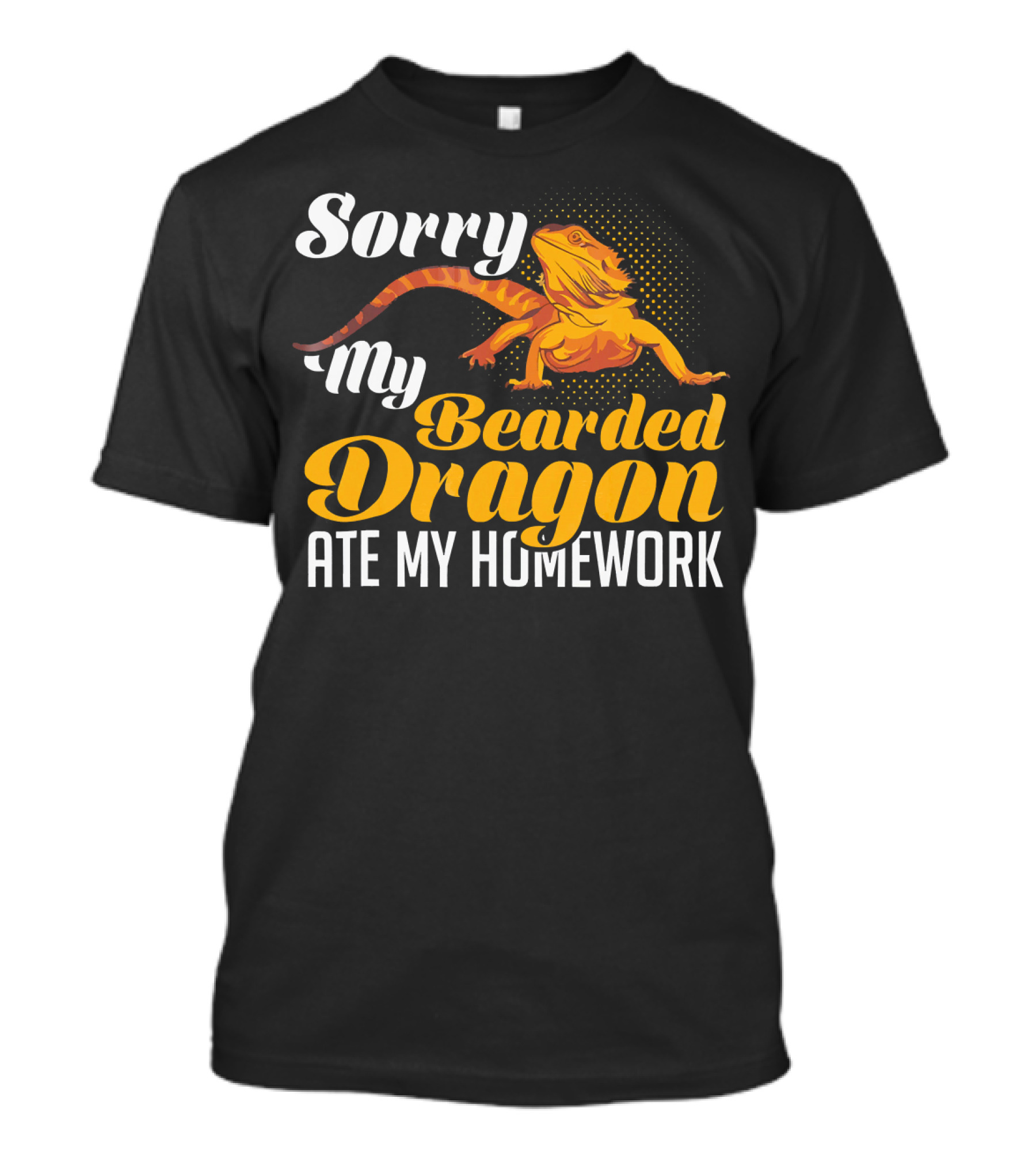 Funny Sorry My Bearded Dragon Ate My Homework T-Shirt