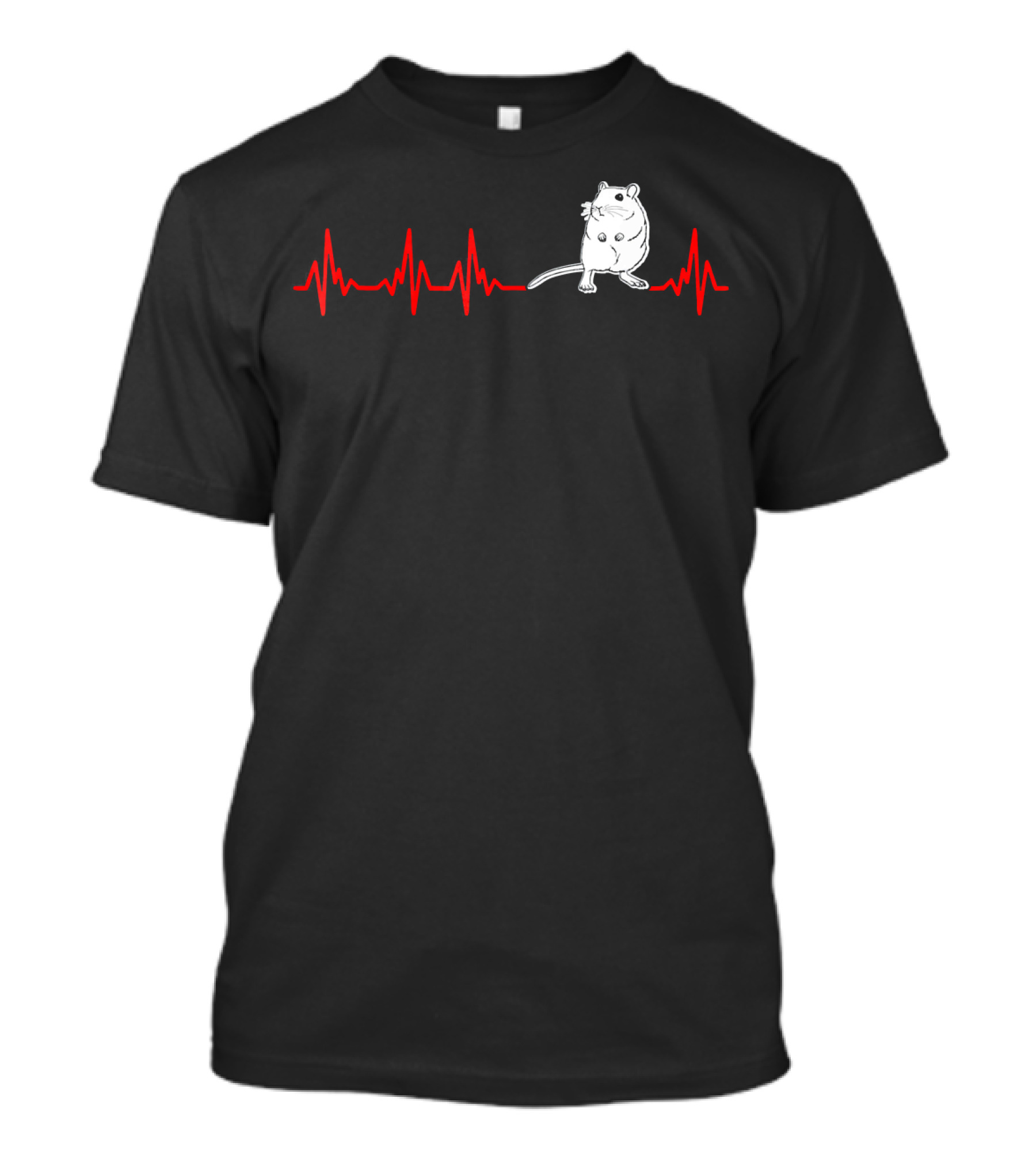 Gerbil Heartbeat Rhythm Animal Love T-Shirt