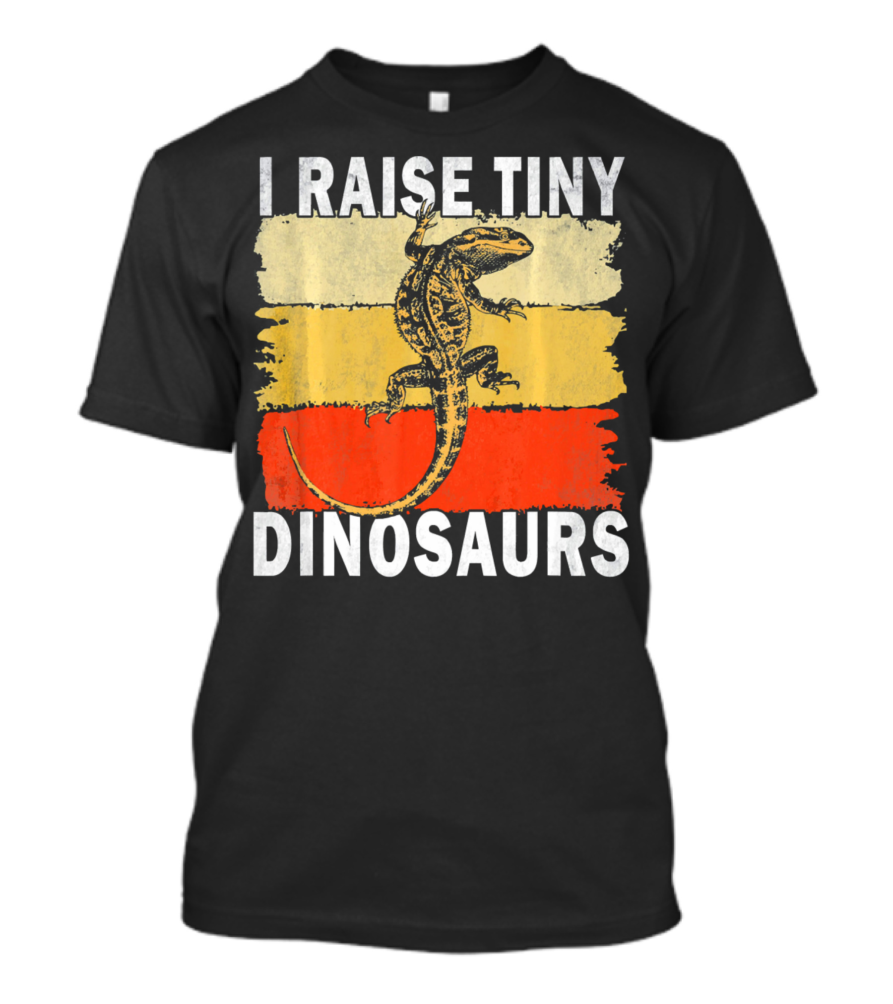 I Raise Tiny Dinosaurs Vintage Lizard T-Shirt